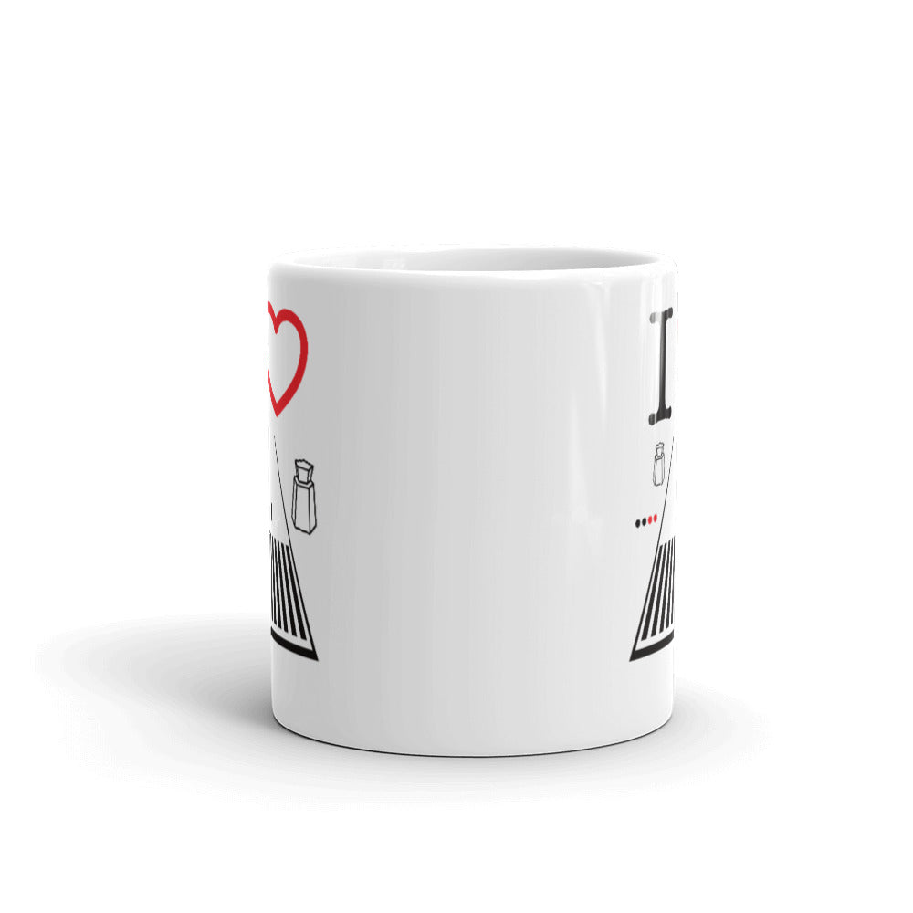 Santa Monica Airport Runway 21 / Runway 3 11 oz. mug