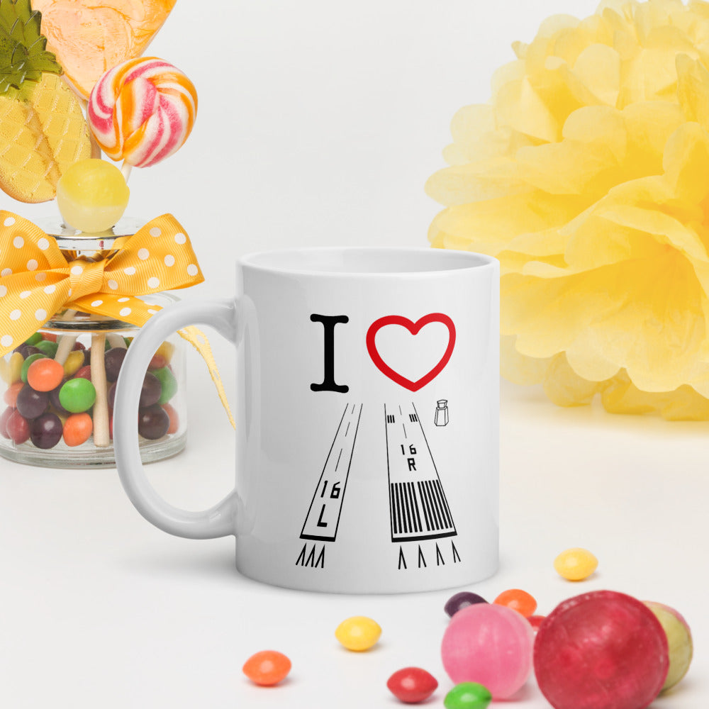 Van Nuys Airport Runways 16L / 16R - 34L / 34R - 11 oz. mug