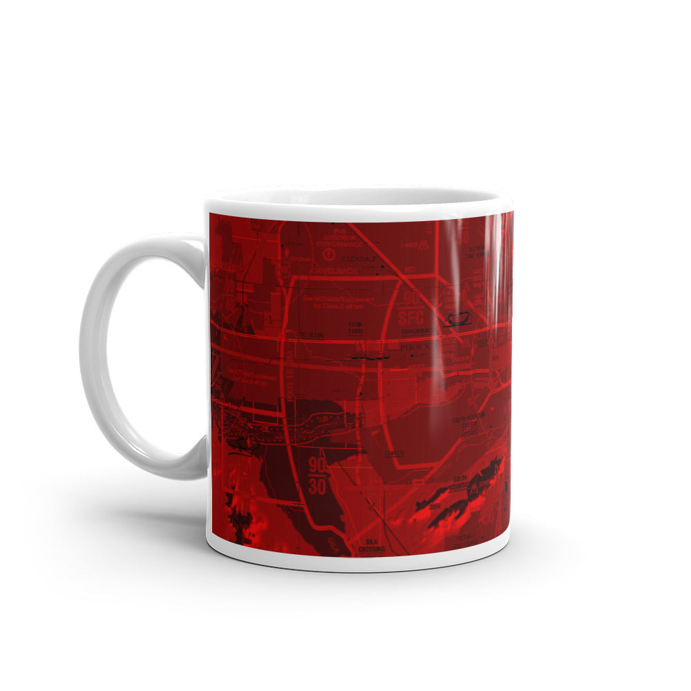 Phoenix TAC Chart mug - red