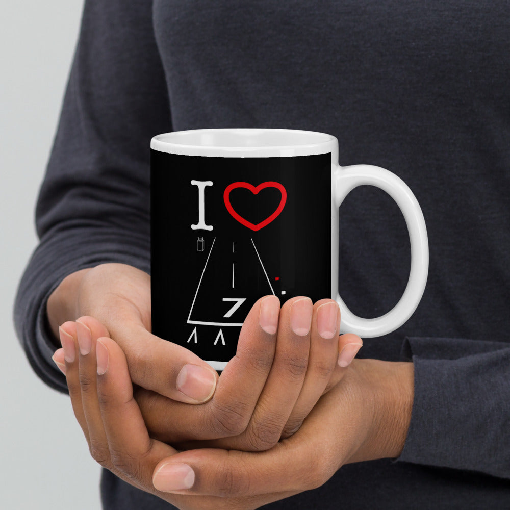 Hawthorne Airport Runway 25 / Runway 7 mug
