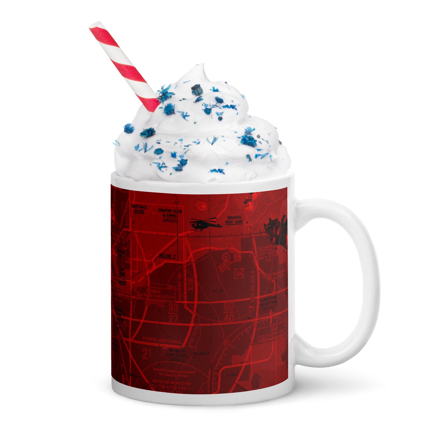 Phoenix TAC Chart mug - red