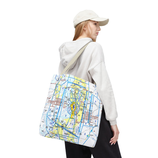 Seattle Flyway Chart tote bag