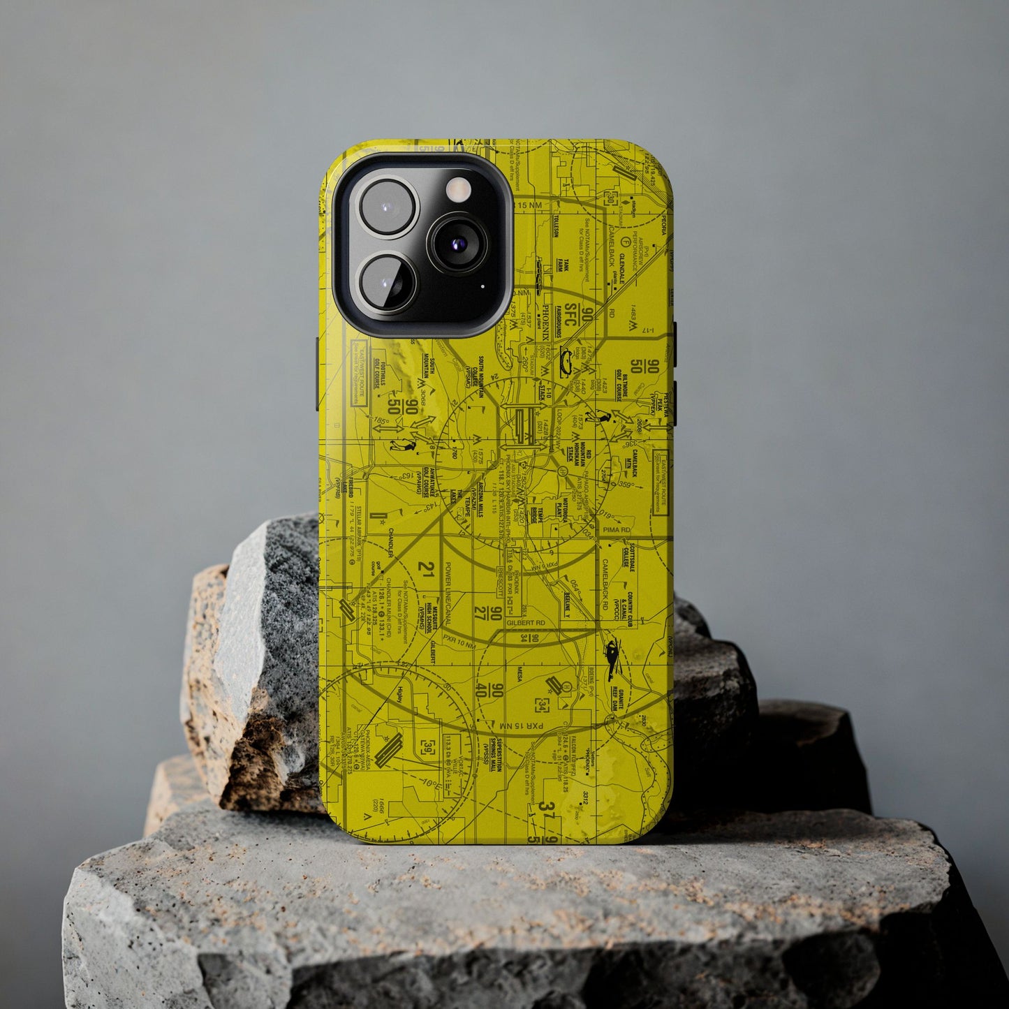 Phoenix TAC Chart tough phone cases (yellow)