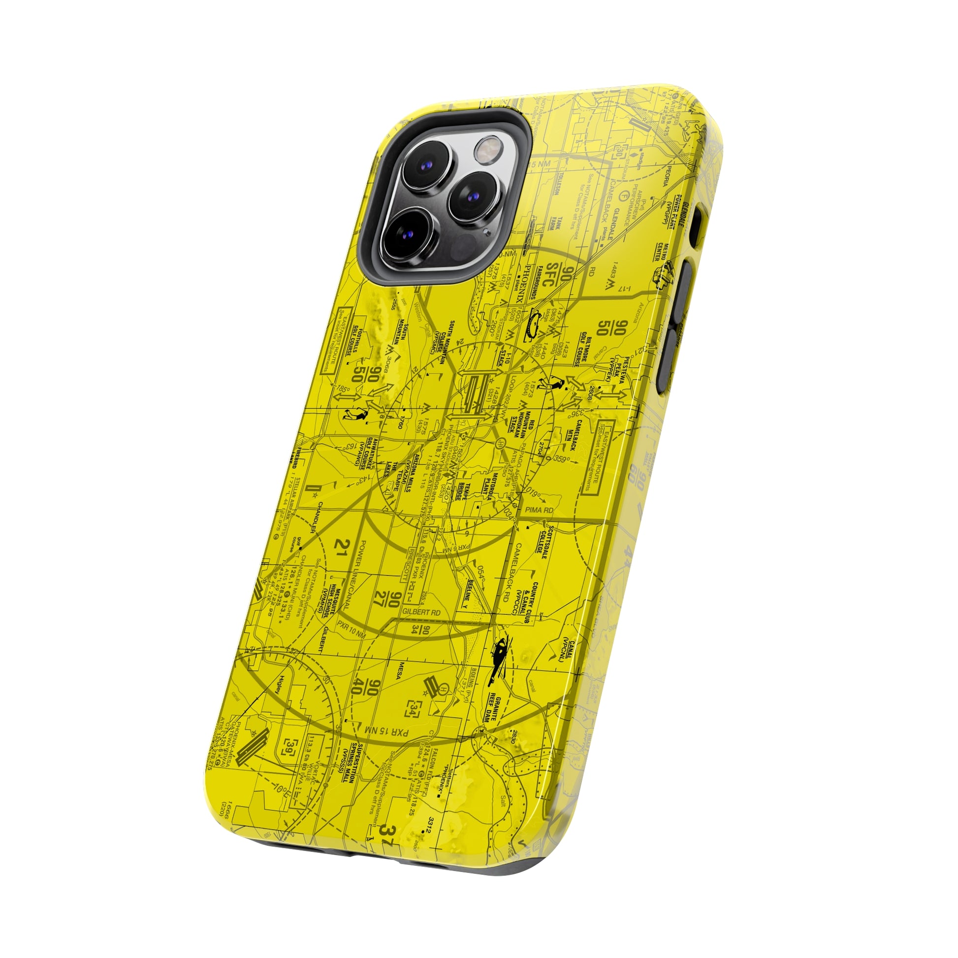 Phoenix TAC Chart (yellow) tough phone cases