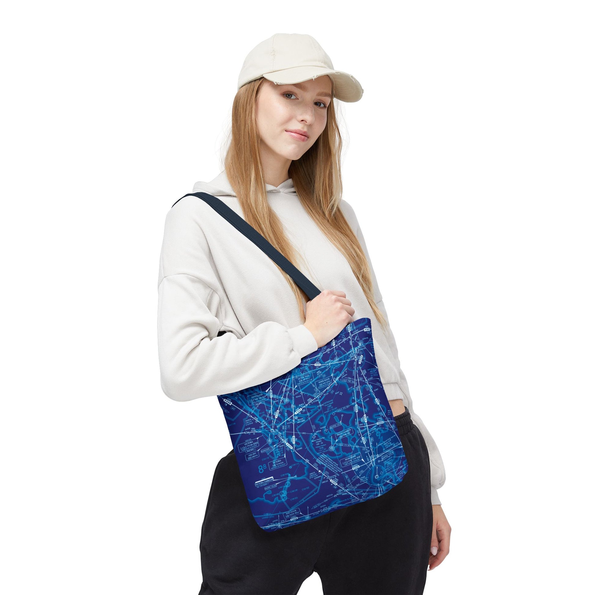 Enroute Low Altitude Chart tote bag (ELUS1/blue)