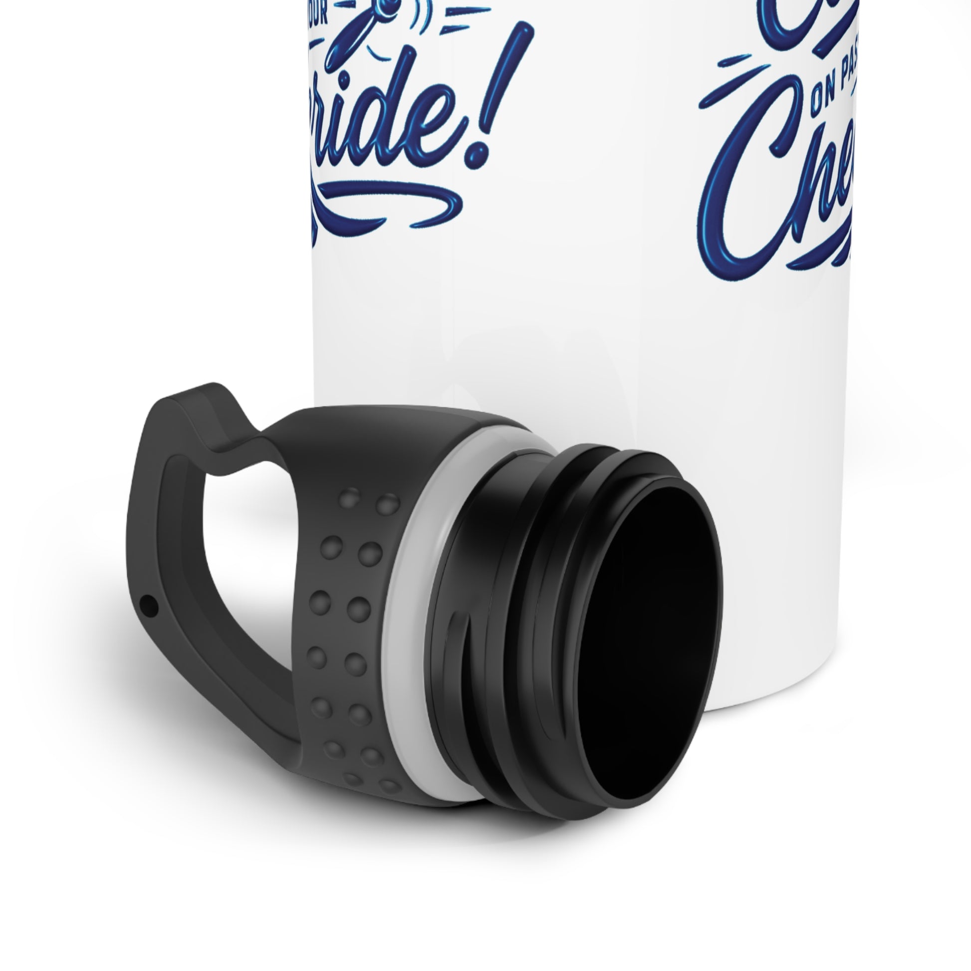 Congrats on passing your checkride! 20 oz. stainless steel water bottle (v4. blue)