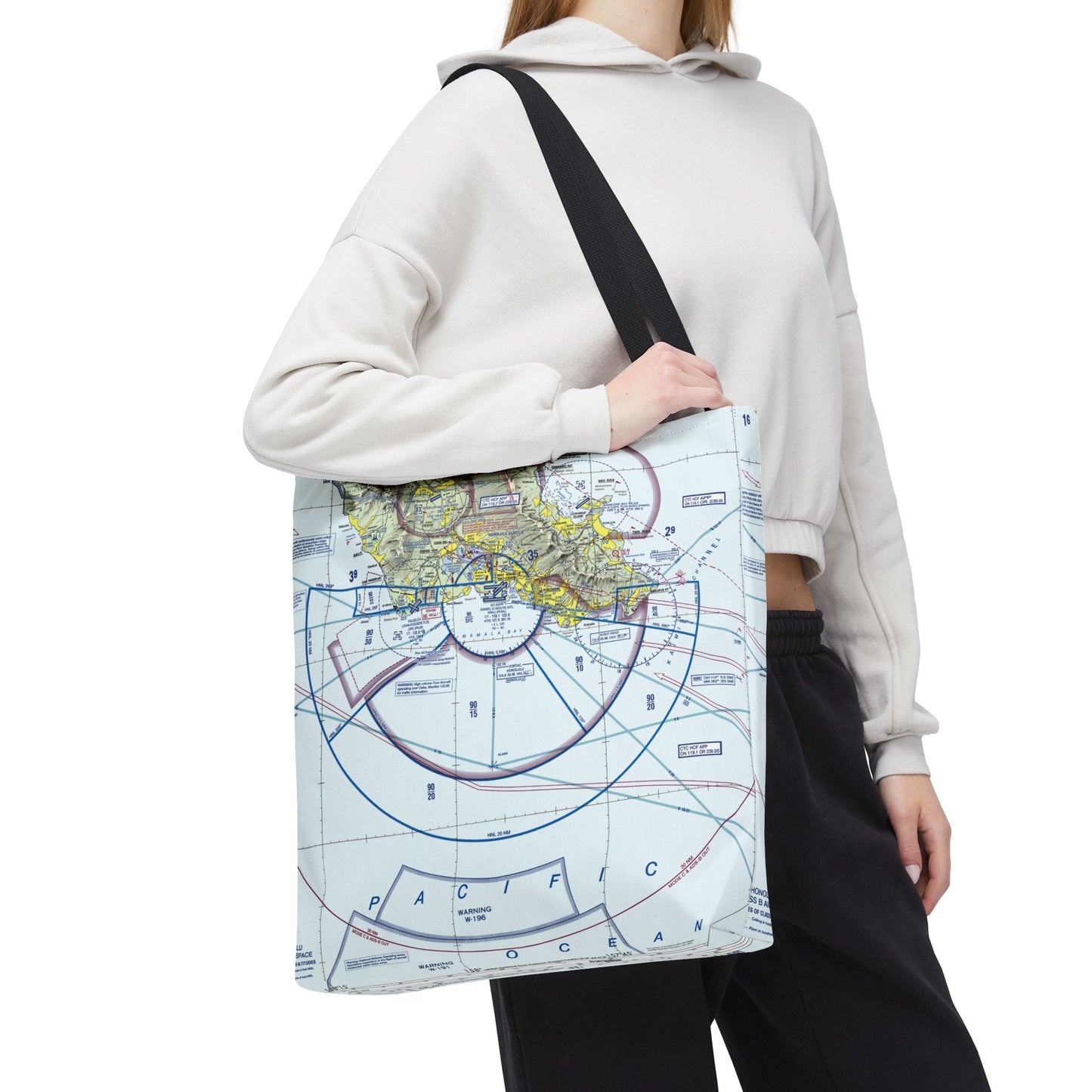 Honolulu Sectional Chart tote bag