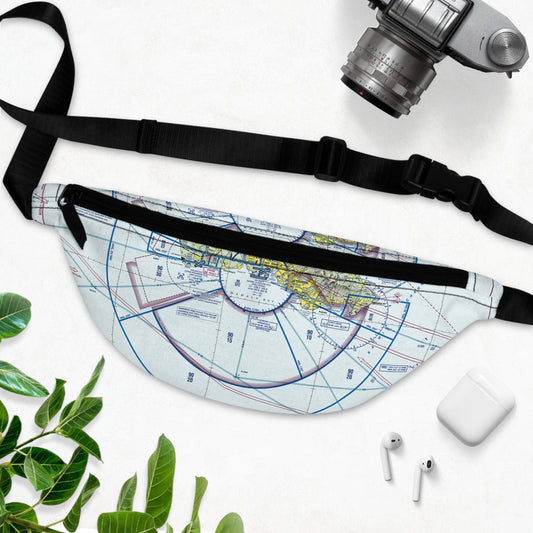 Honolulu Sectional Chart fanny pack