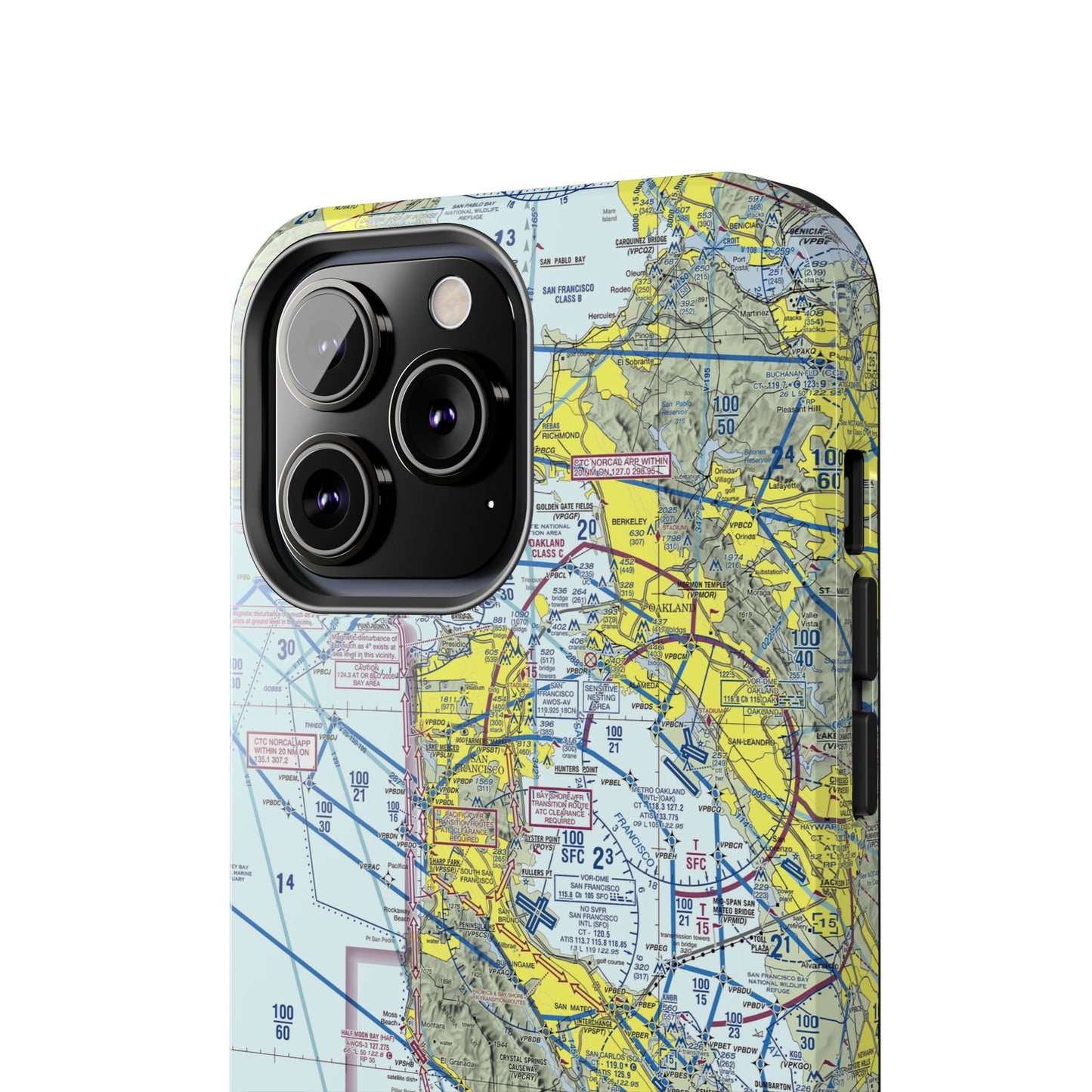 San Francisco TAC Chart tough phone cases