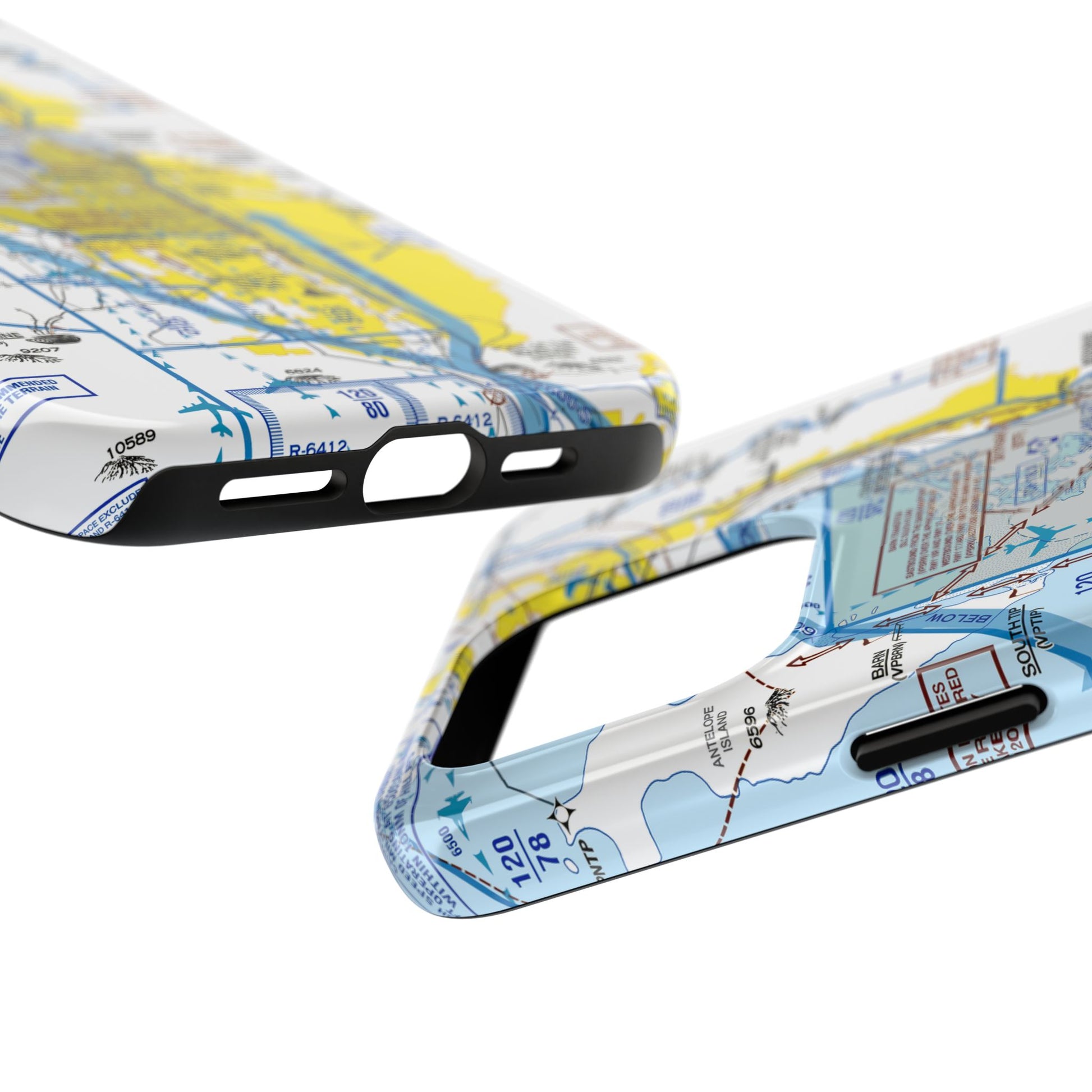 Salt Lake City Flyway Chart tough phone cases