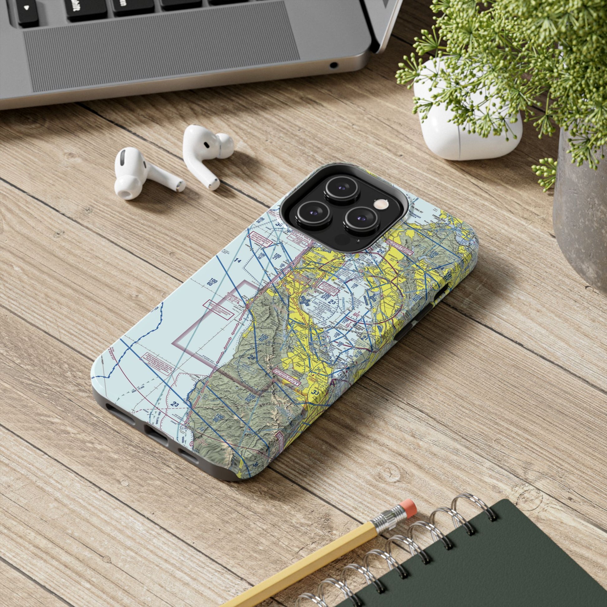San Francisco TAC Chart tough phone cases