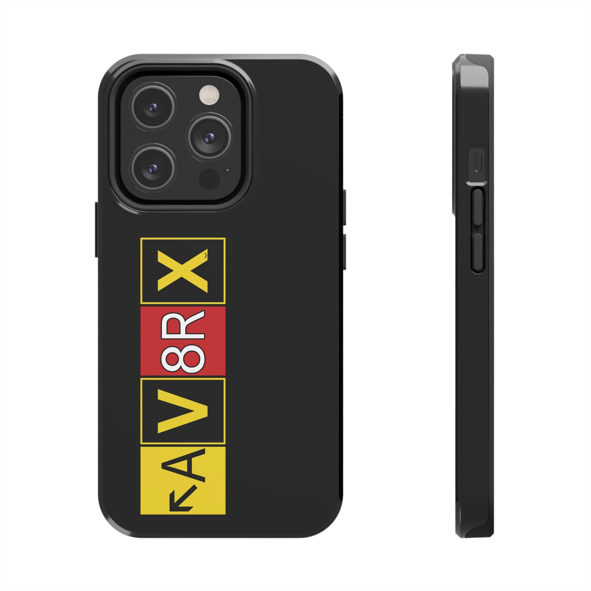 AV8RX tough phone cases (black)