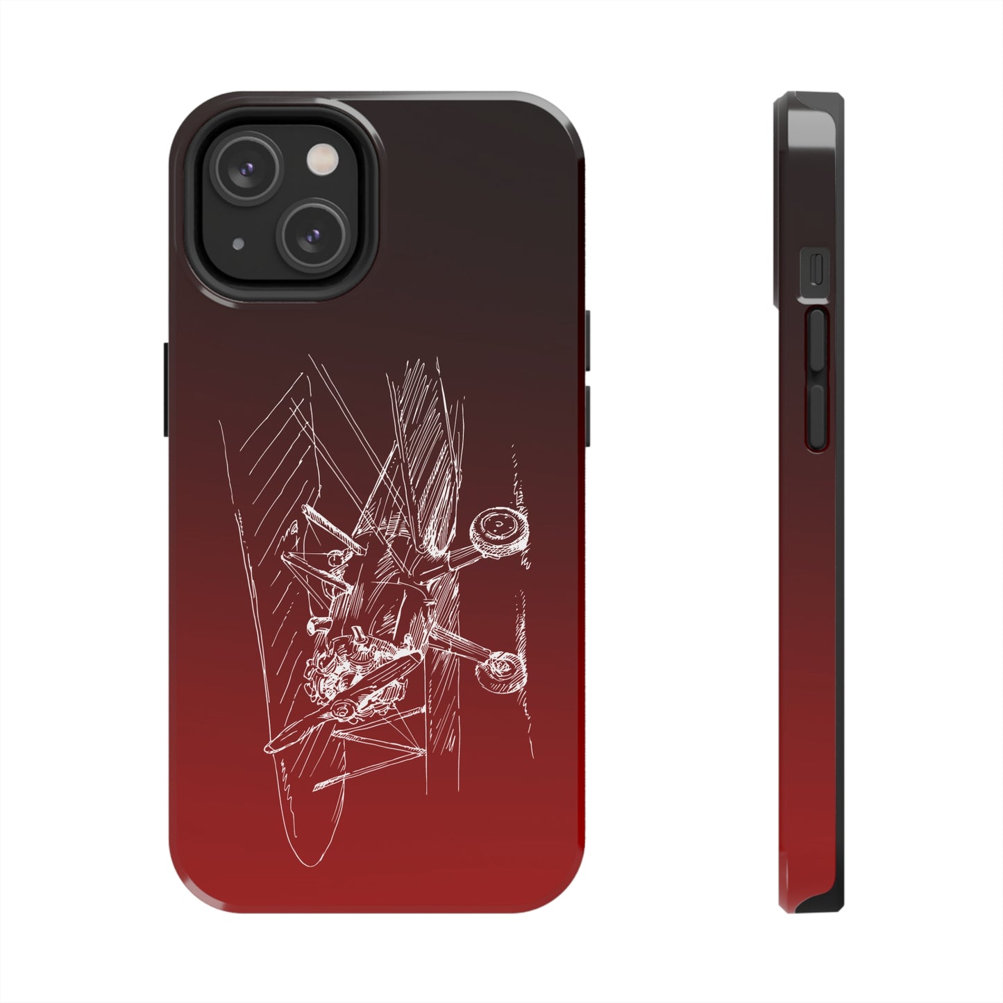 Aero 4 (red) tough phone cases