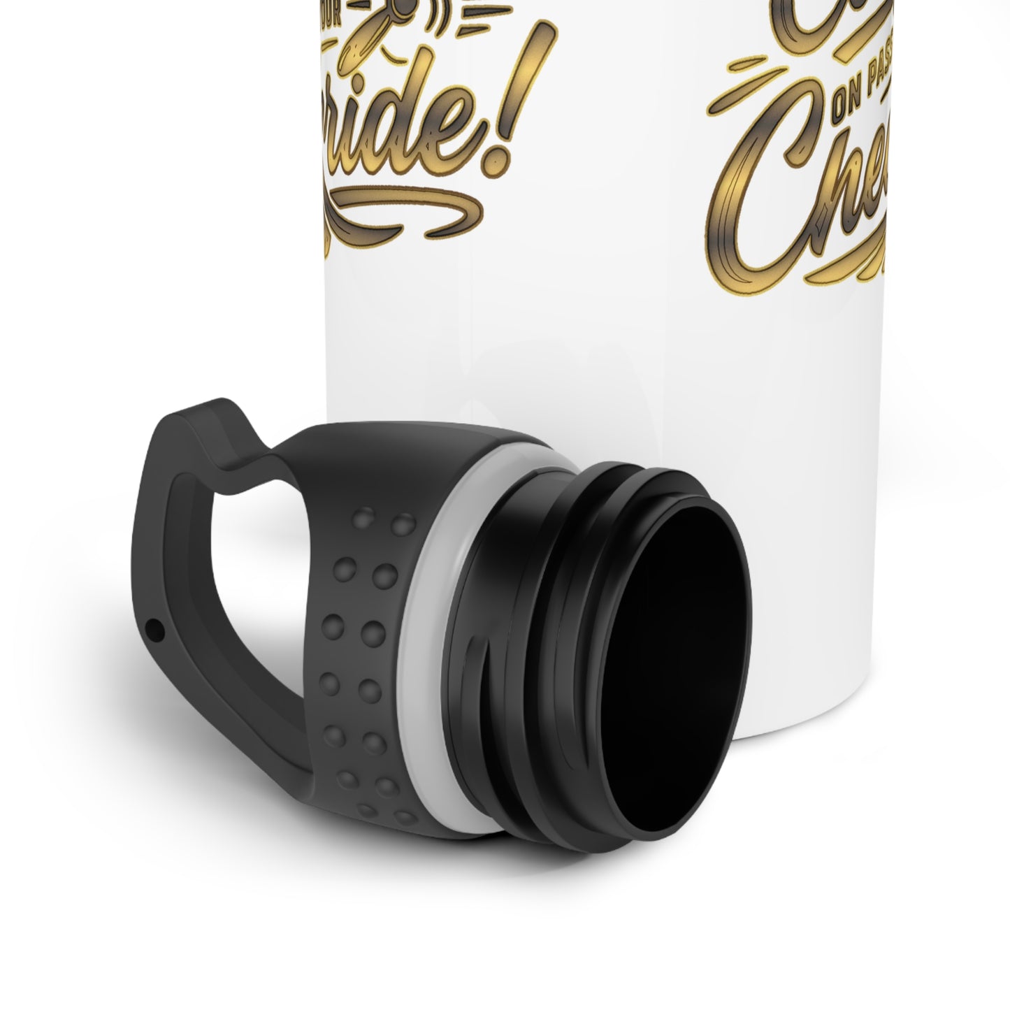 Congrats on passing your checkride! 20 oz. stainless steel water bottle (v4. gold)