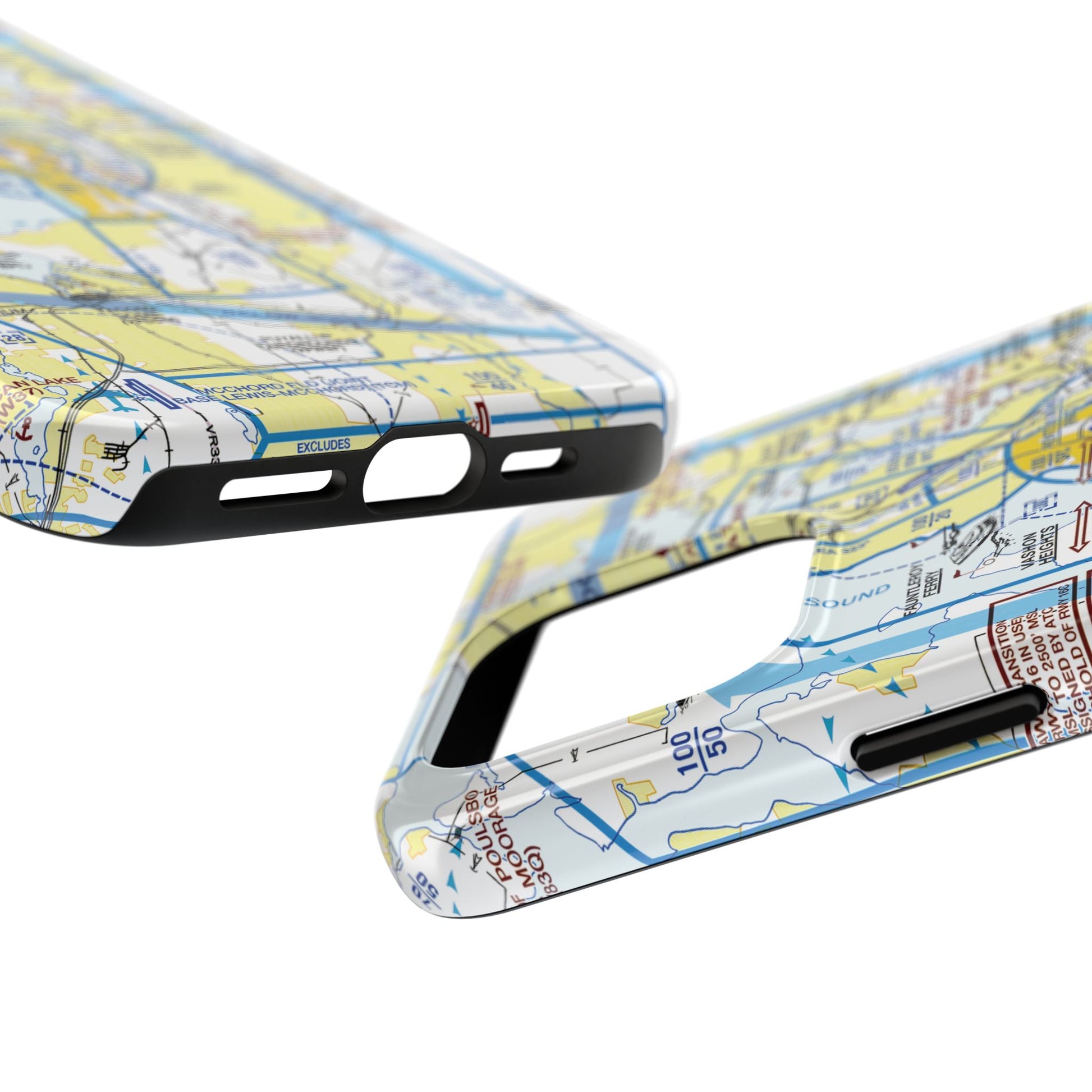 Seattle Flyway Chart tough phone cases