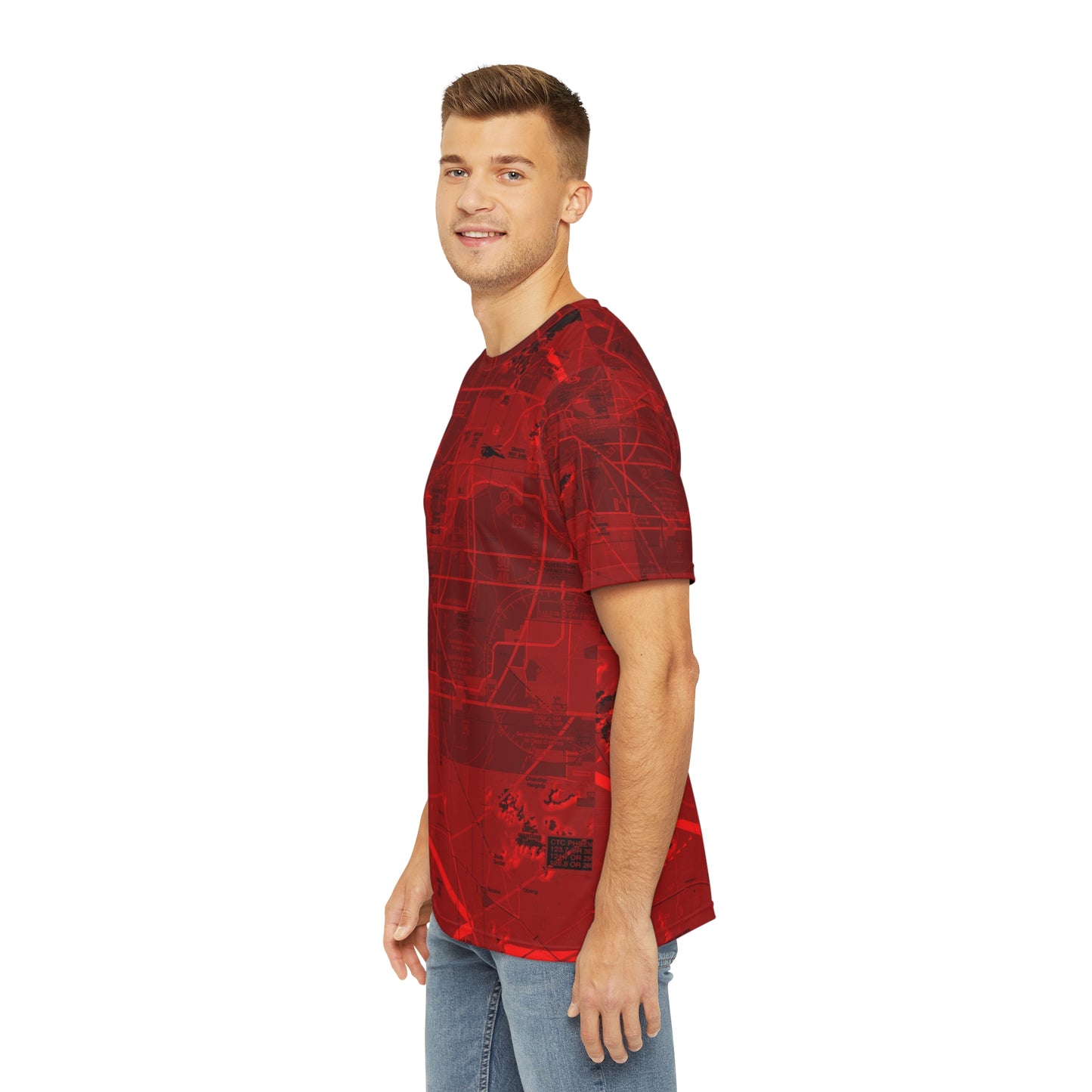 Phoenix TAC Chart (red) men's polyester shirt