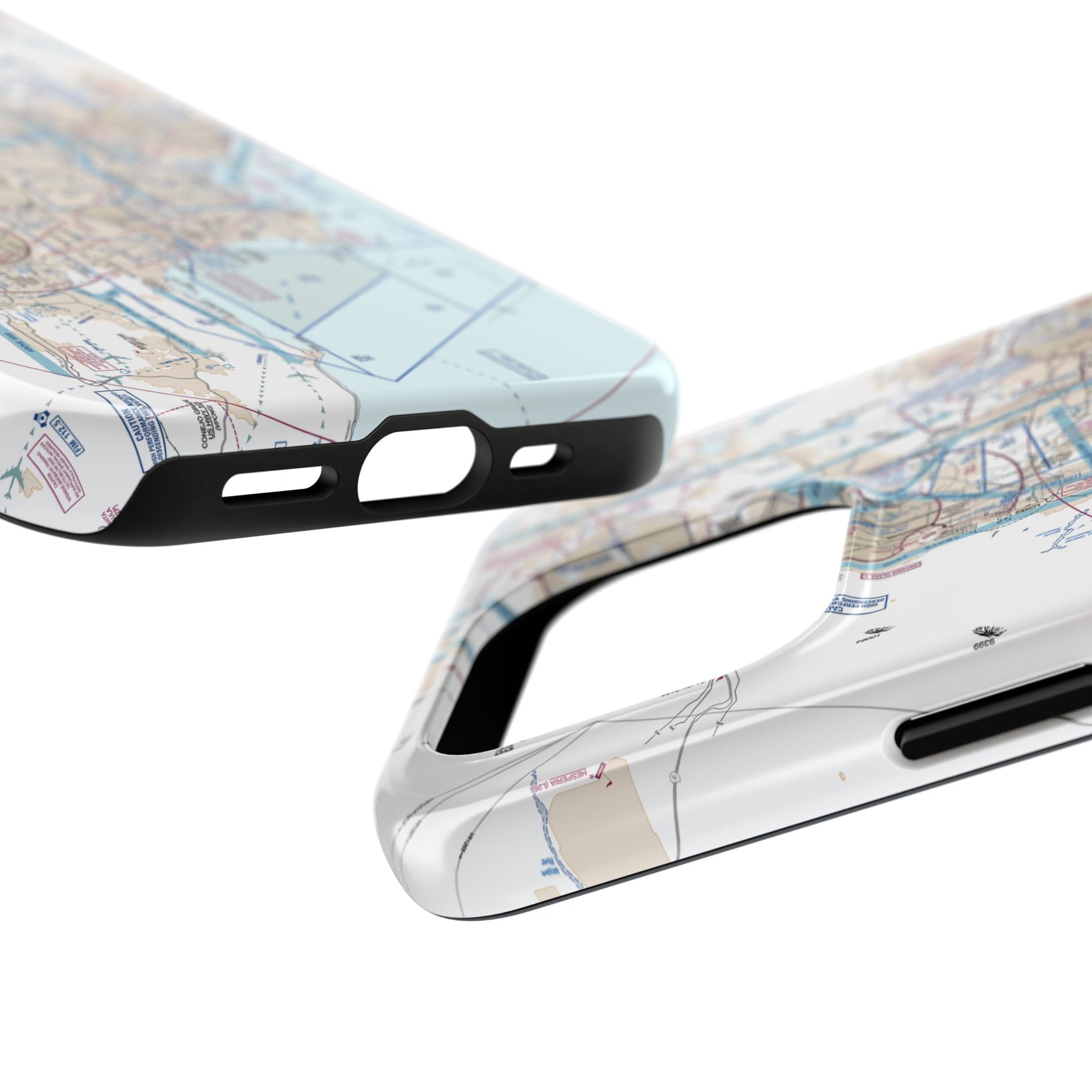 LAX Flyway Chart Tough Phone Cases