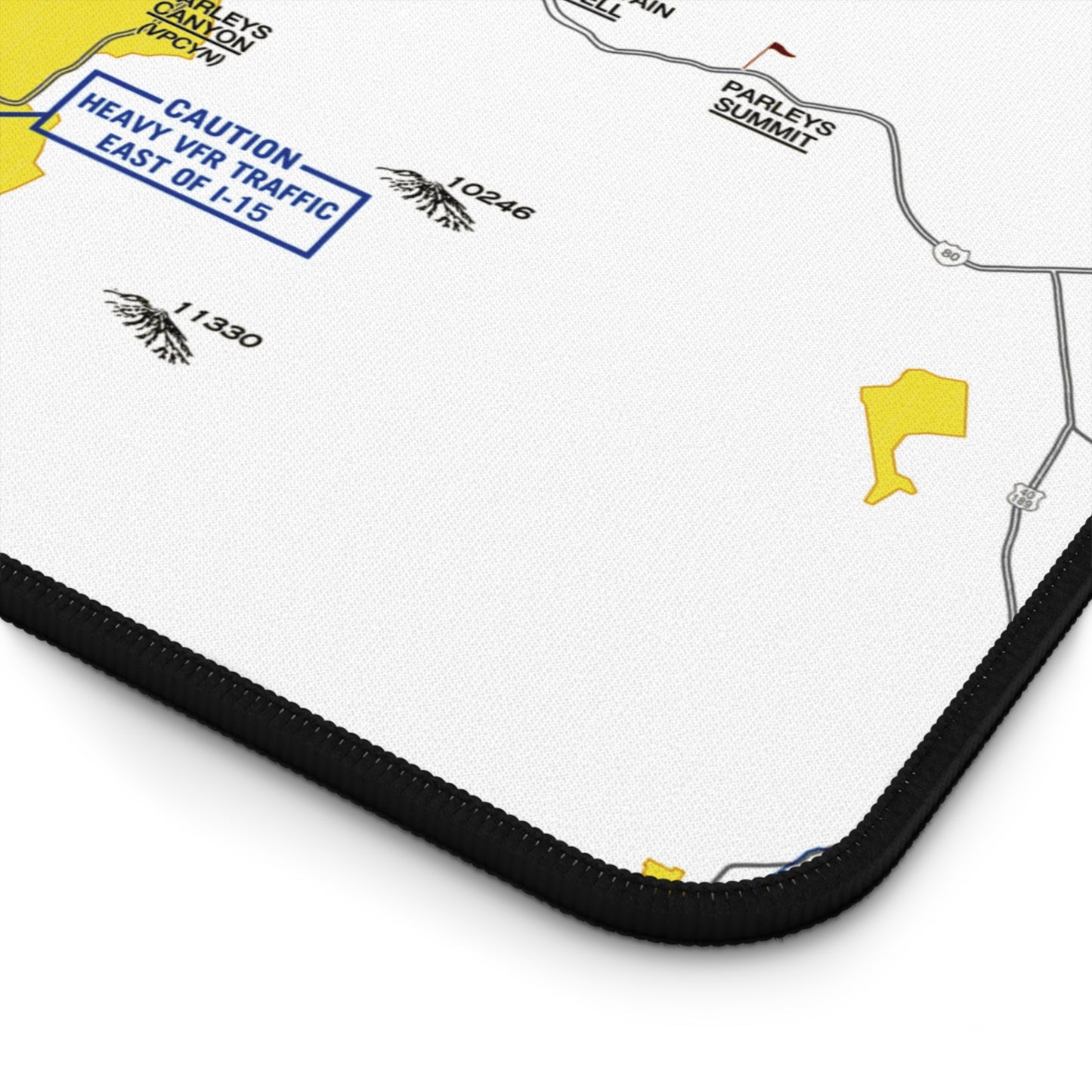 Salt Lake City Flyway Chart desk mat