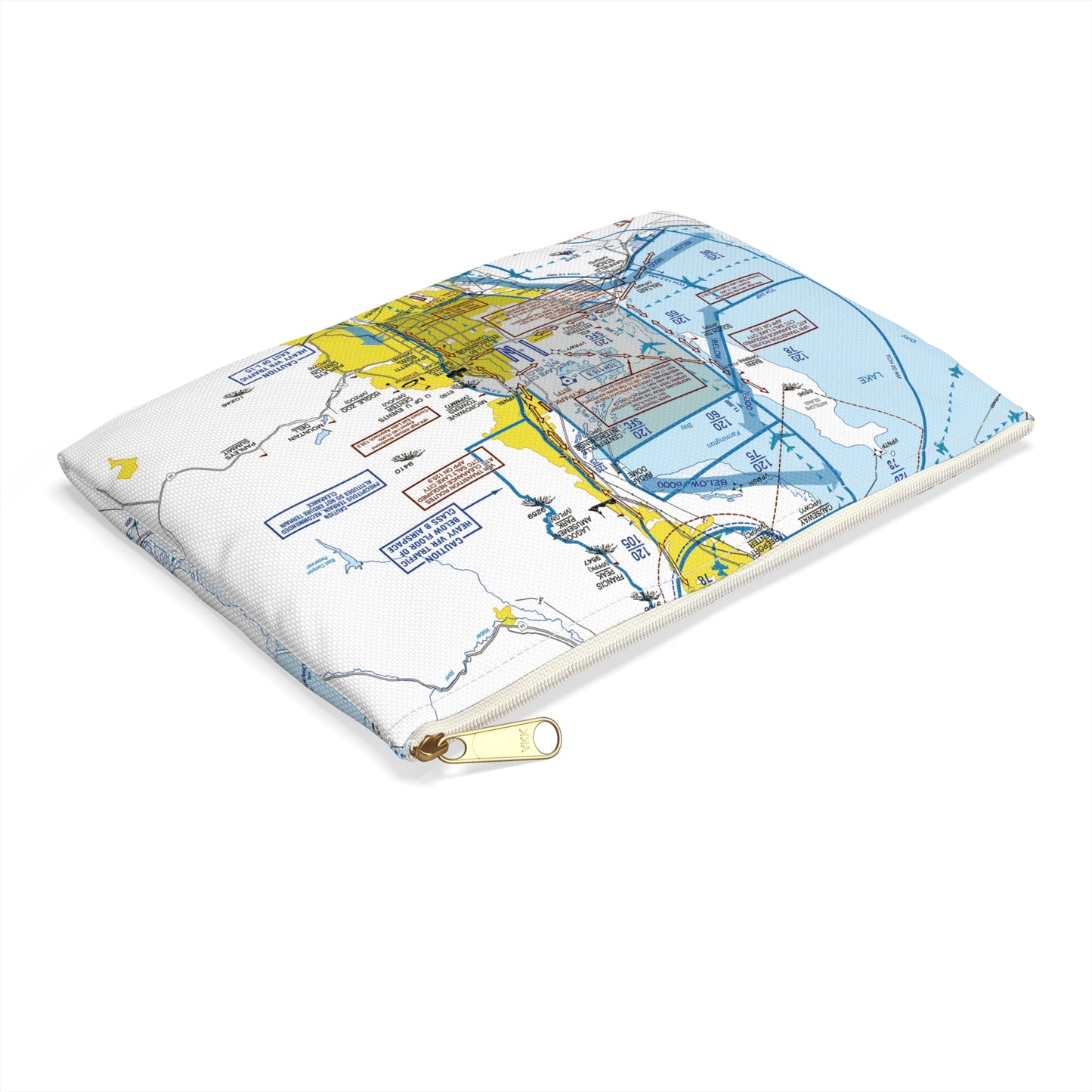 Salt Lake City Flyway Chart Accessory Pouch