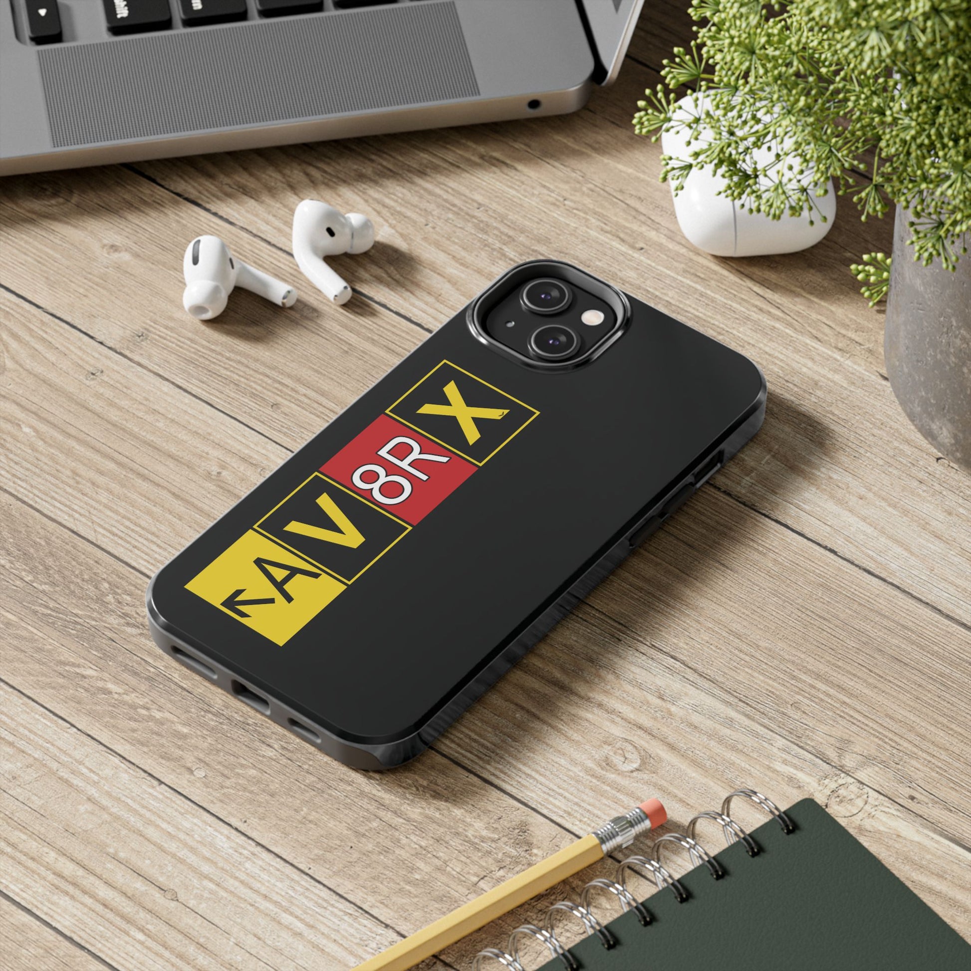 AV8RX tough phone cases (black)