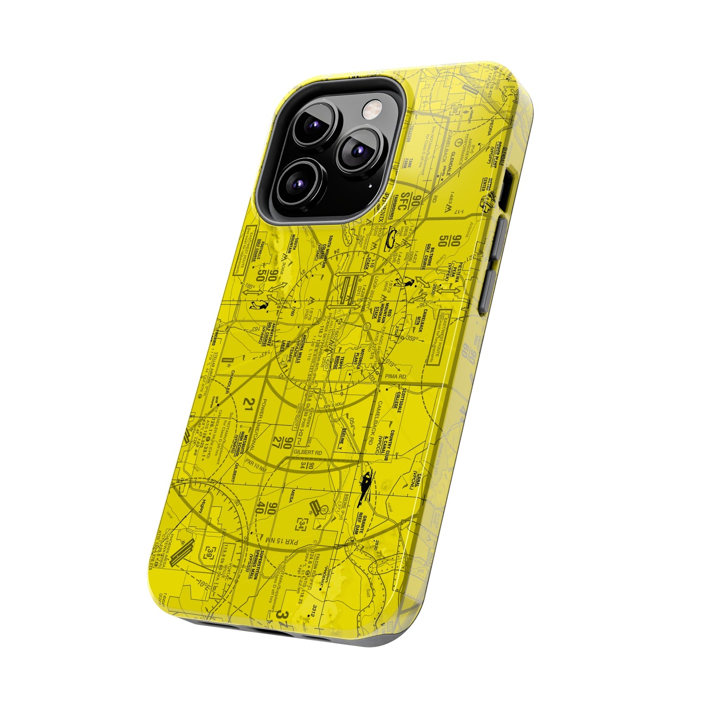 Phoenix TAC Chart (yellow) tough phone cases