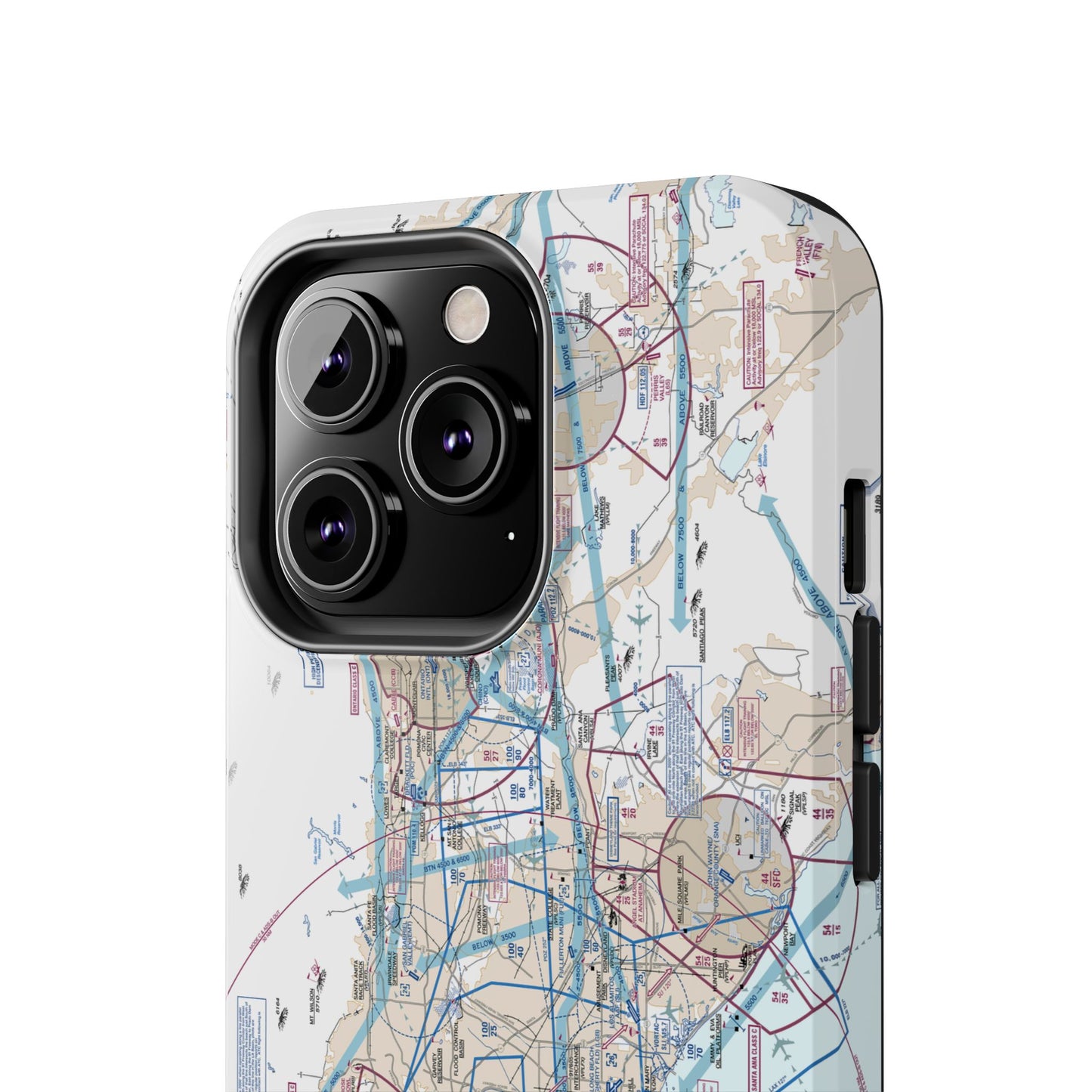LAX Flyway Chart Tough Phone Cases
