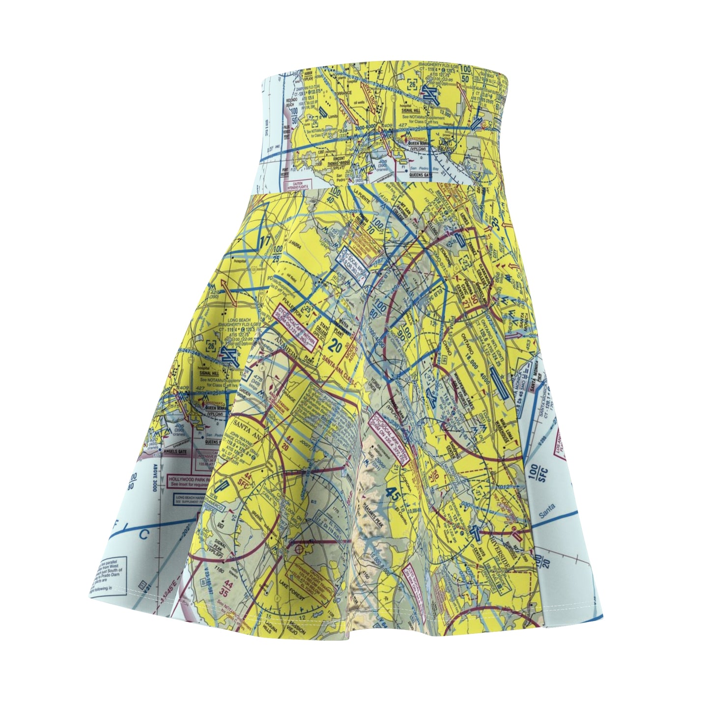 LAX TAC Chart skater skirt