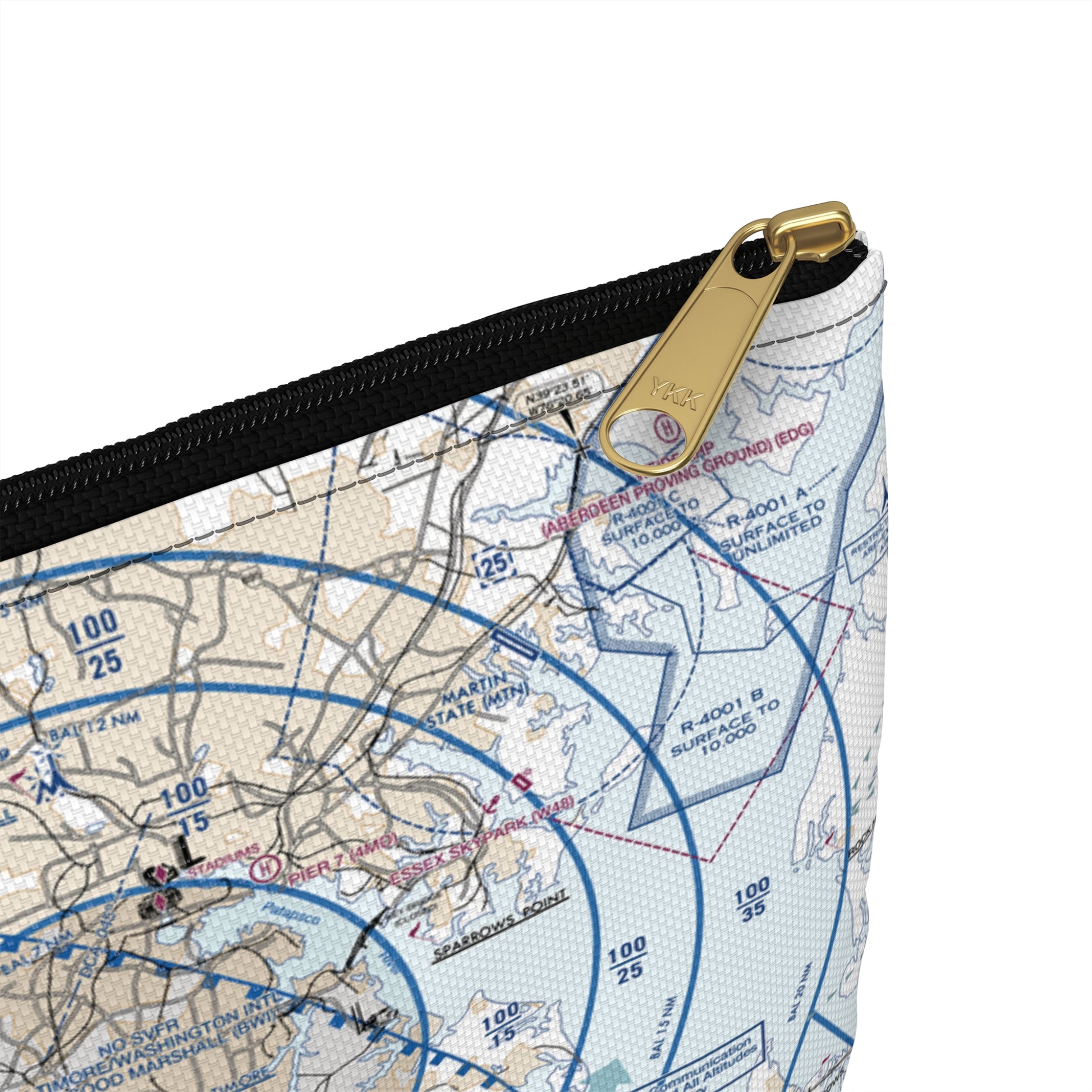 Baltimore Flyway Chart Accessory Pouch