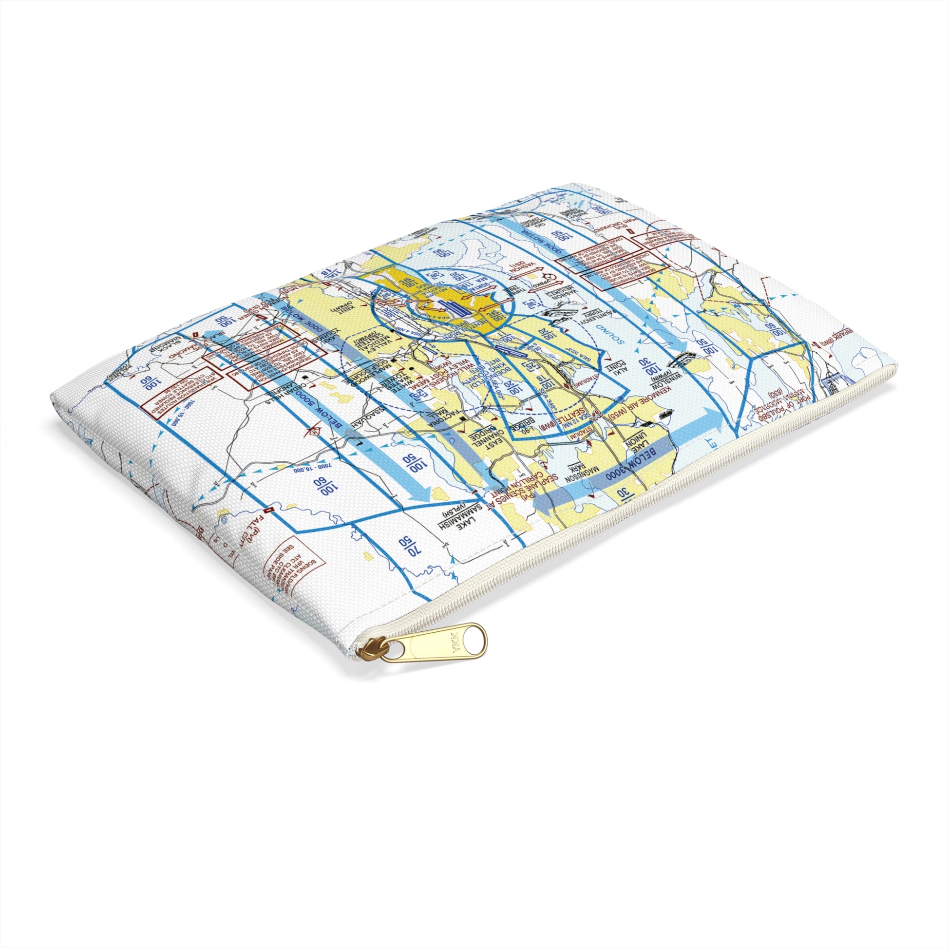Seattle Flyway Chart Accessory Pouch