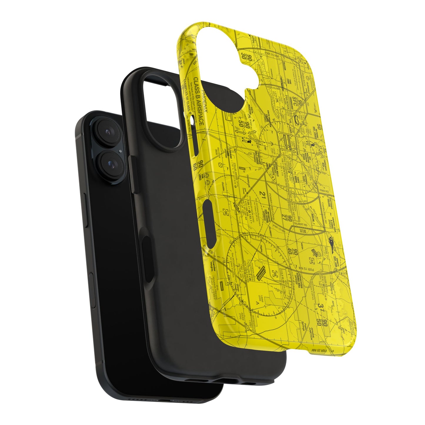 Phoenix TAC Chart tough phone cases (yellow)