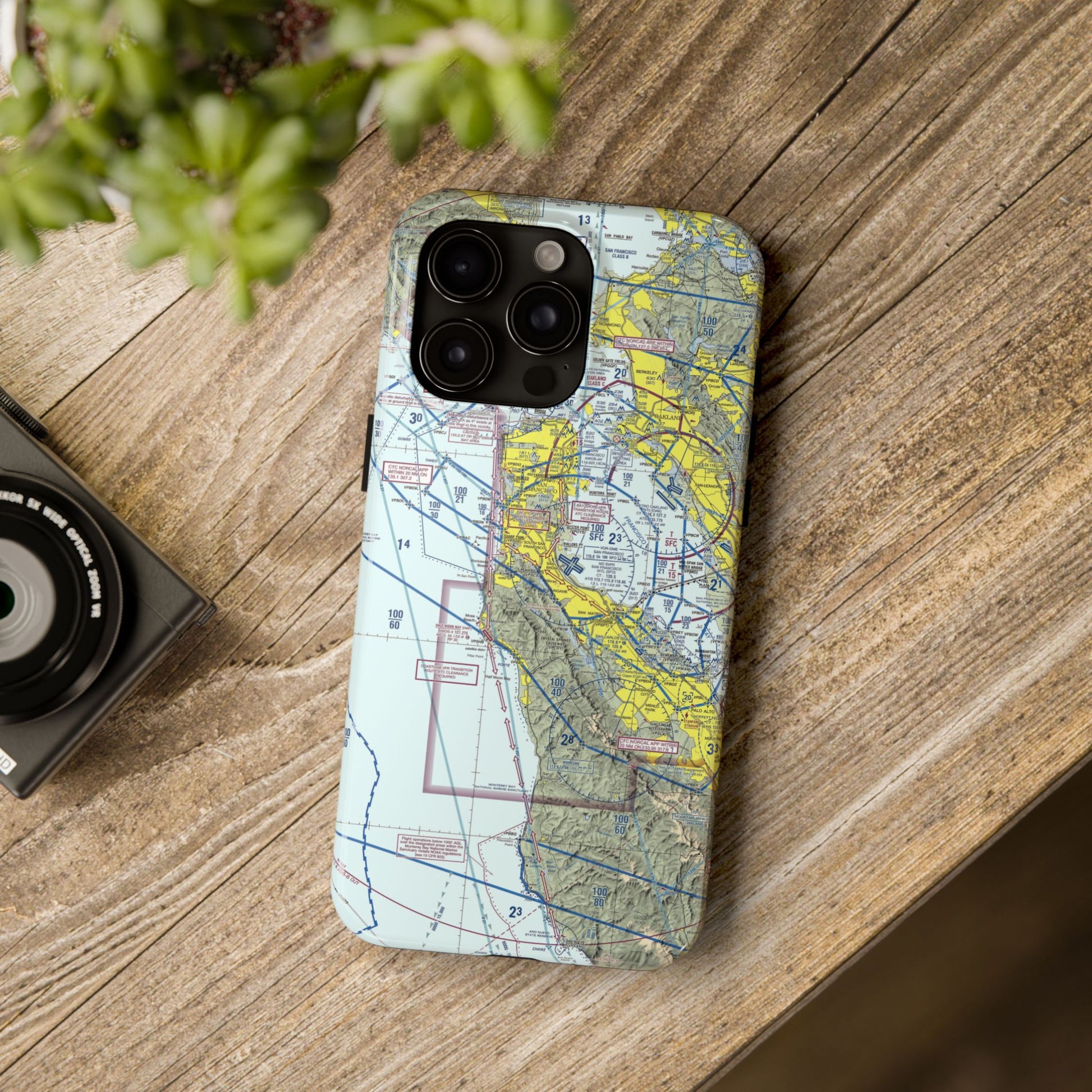 San Francisco TAC Chart tough phone cases