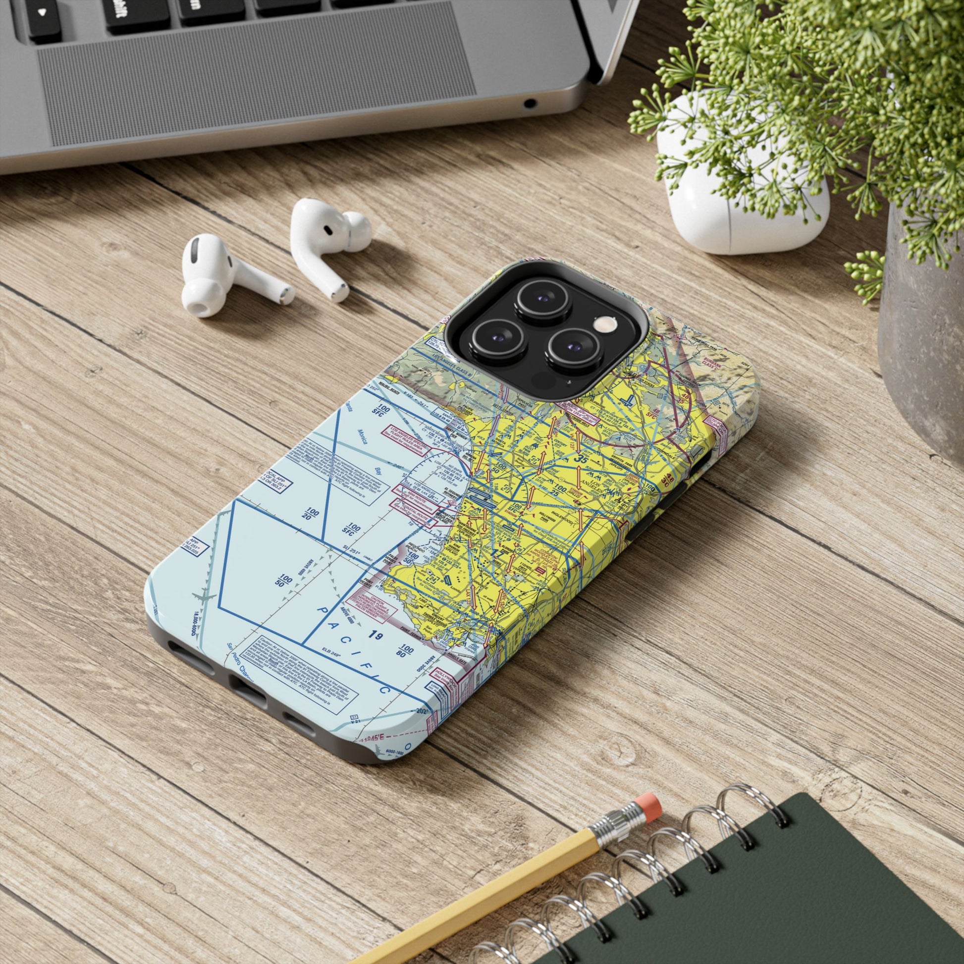 Los Angeles TAC Chart tough phone cases