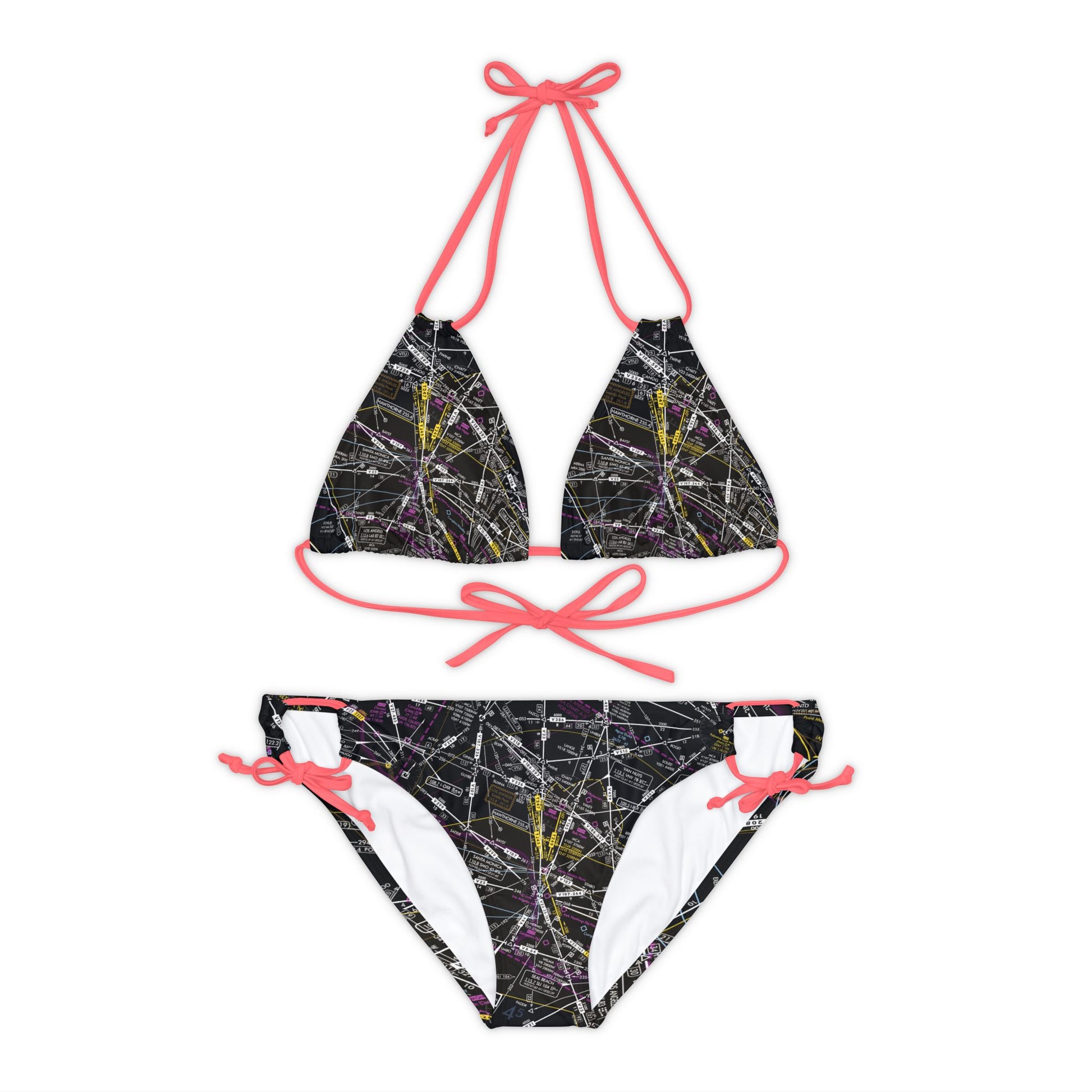 Enroute Low Altitude Chart (ELUS3) strappy bikini set (invert)