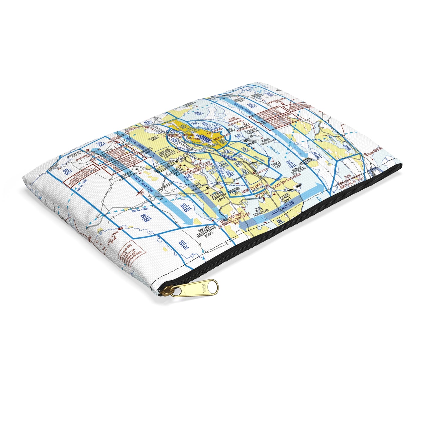 Seattle Flyway Chart Accessory Pouch