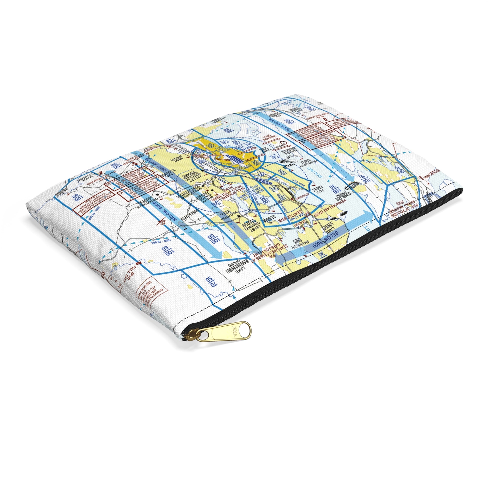 Seattle Flyway Chart Accessory Pouch