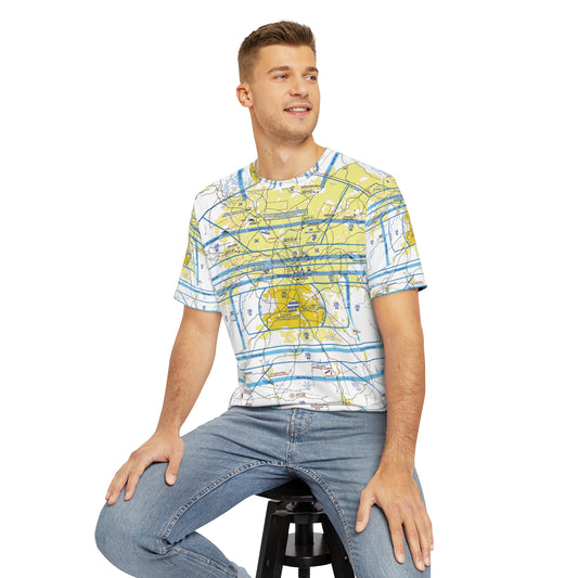 Atlanta Flyway Chart men's polyester shirt