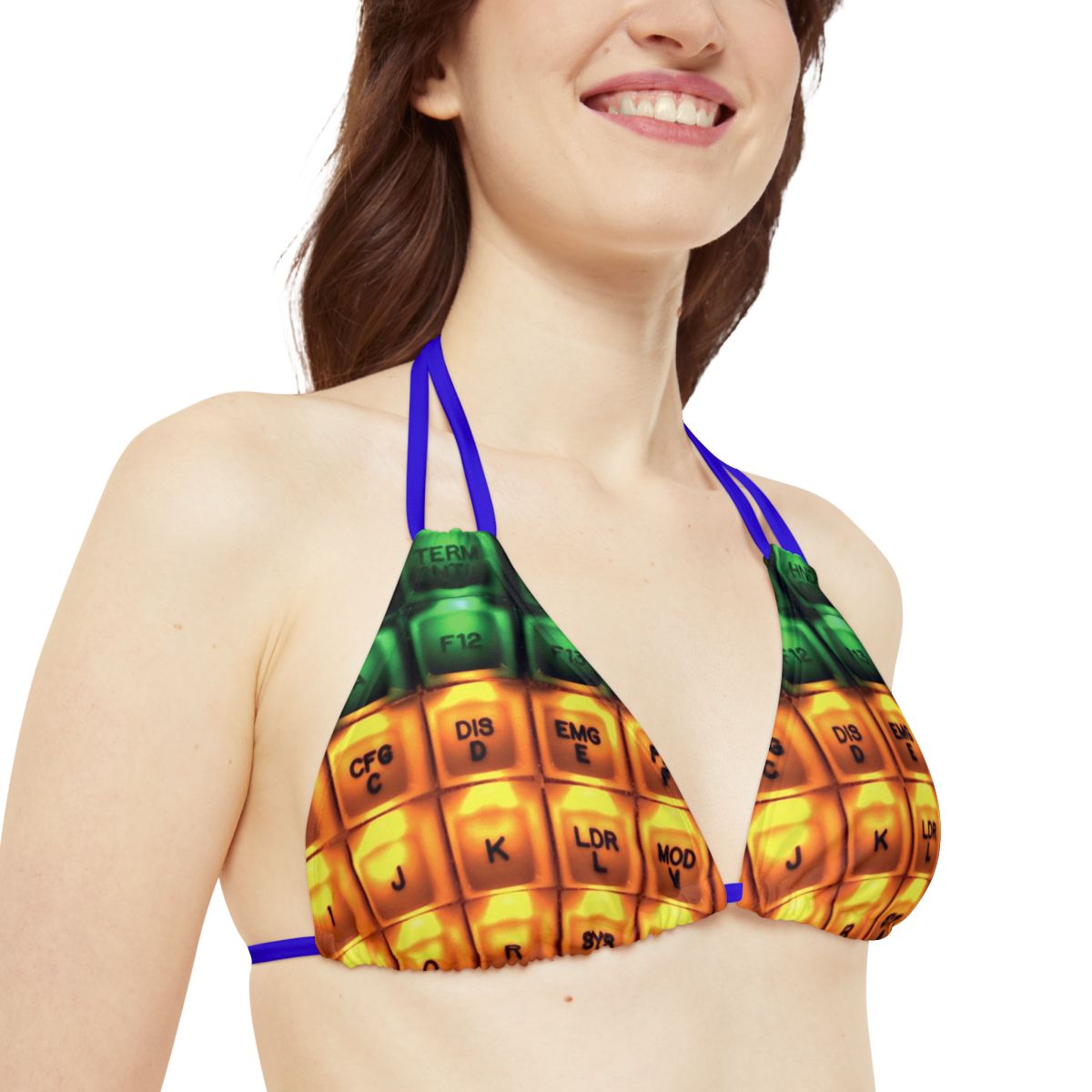 ATC keyboard strappy bikini set