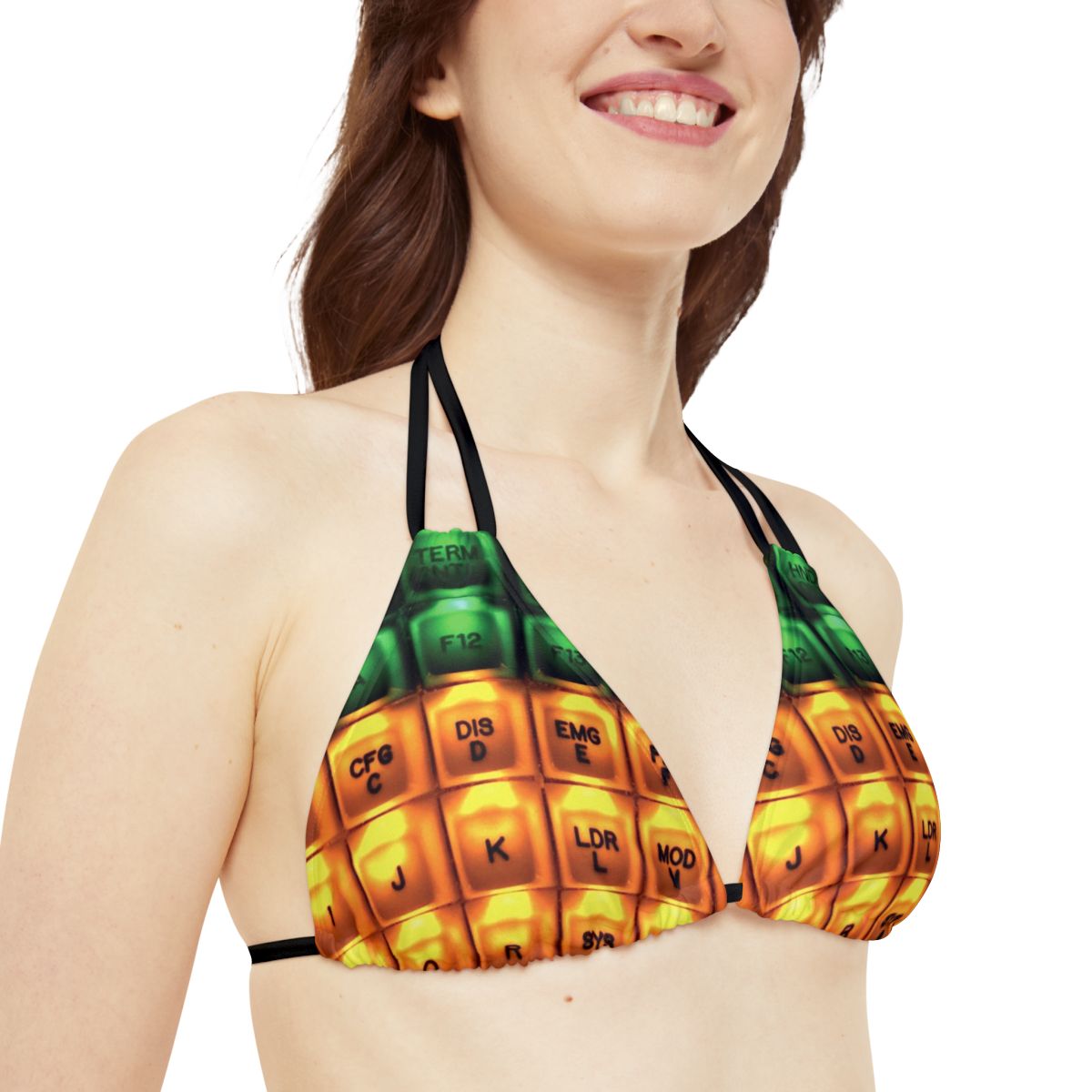 ATC keyboard strappy bikini set