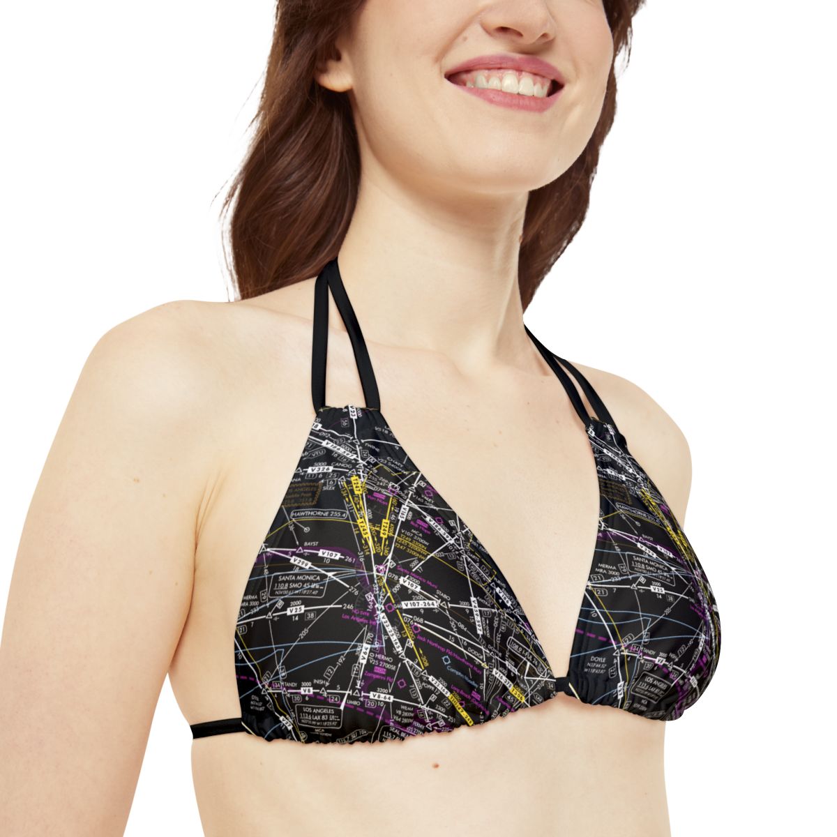 Enroute Low Altitude Chart (ELUS3) strappy bikini set (invert)