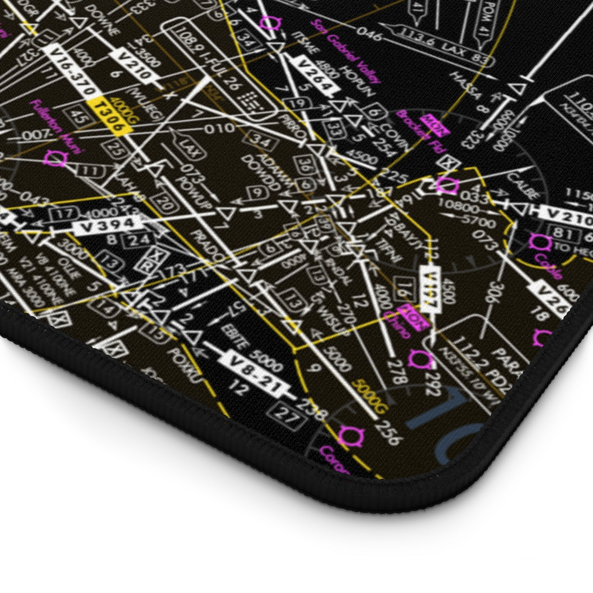 Low En Rout Chart Enroute Low Altitude Chart (ELUS3) desk mat (invert) – LAPILOTGIRL