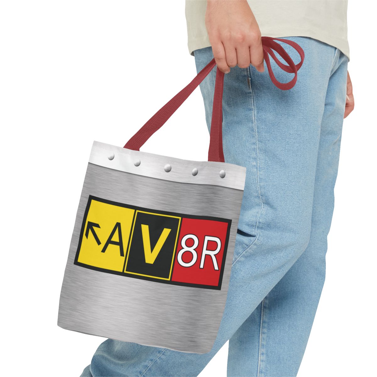 Aviator - AV8R - tote bag (metal rivets)