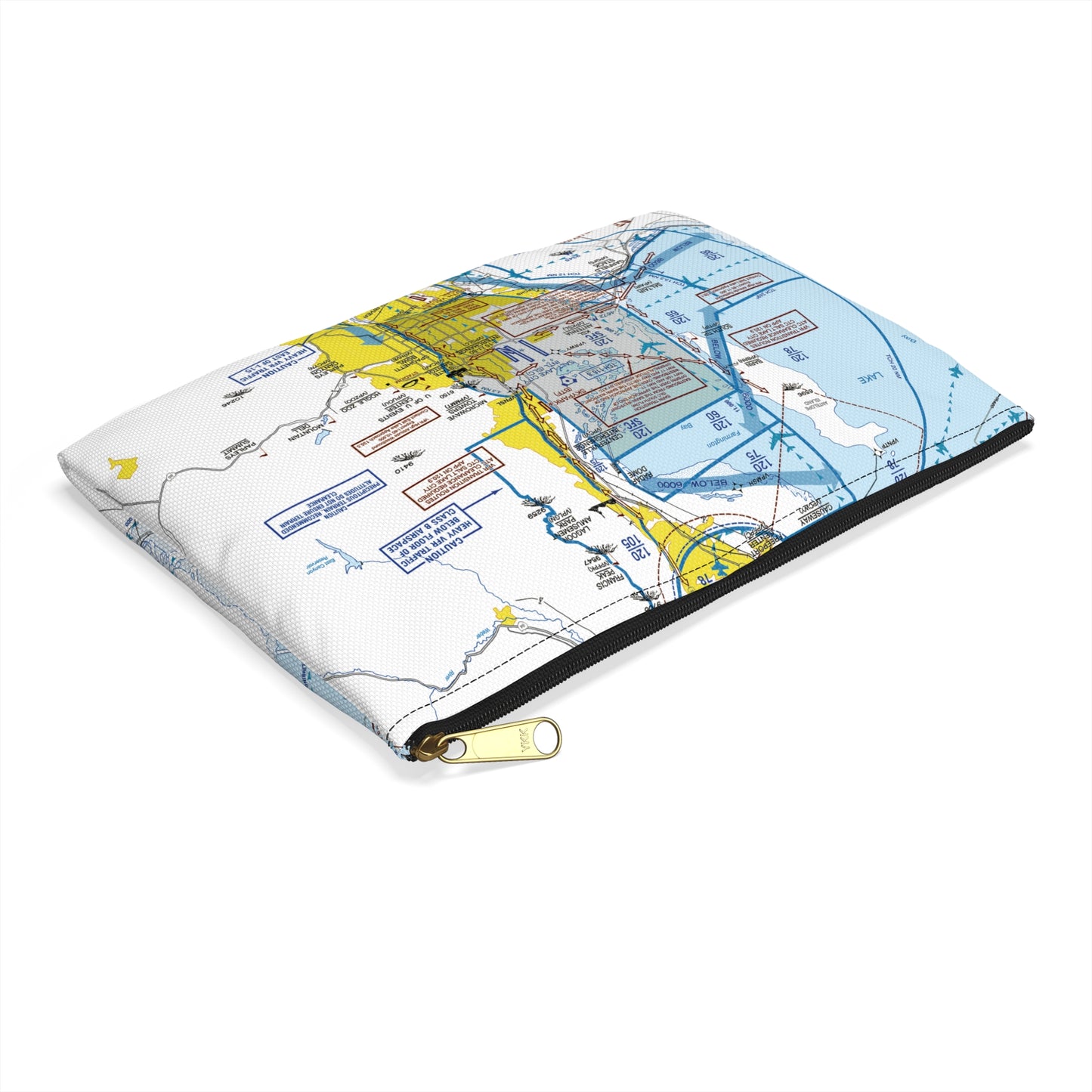Salt Lake City Flyway Chart Accessory Pouch