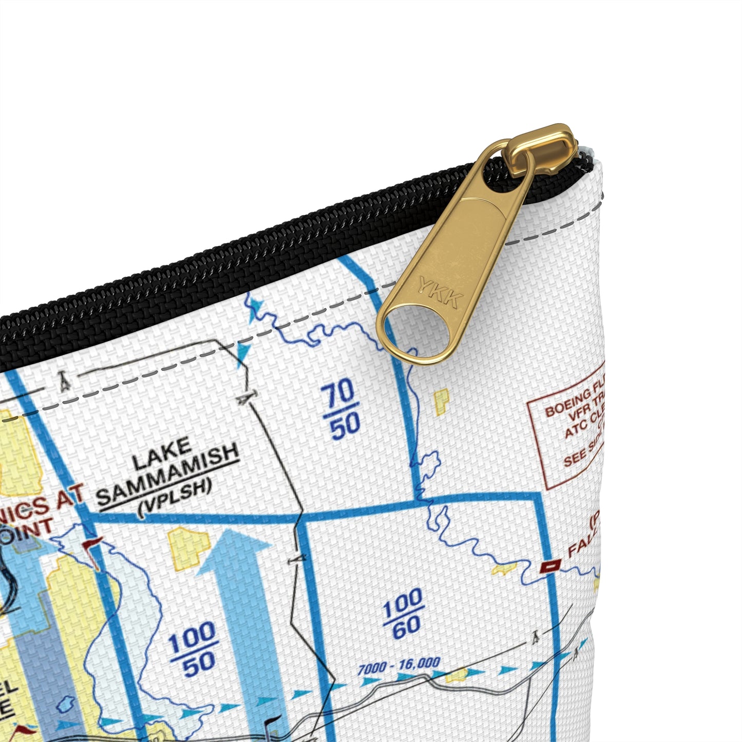 Seattle Flyway Chart Accessory Pouch