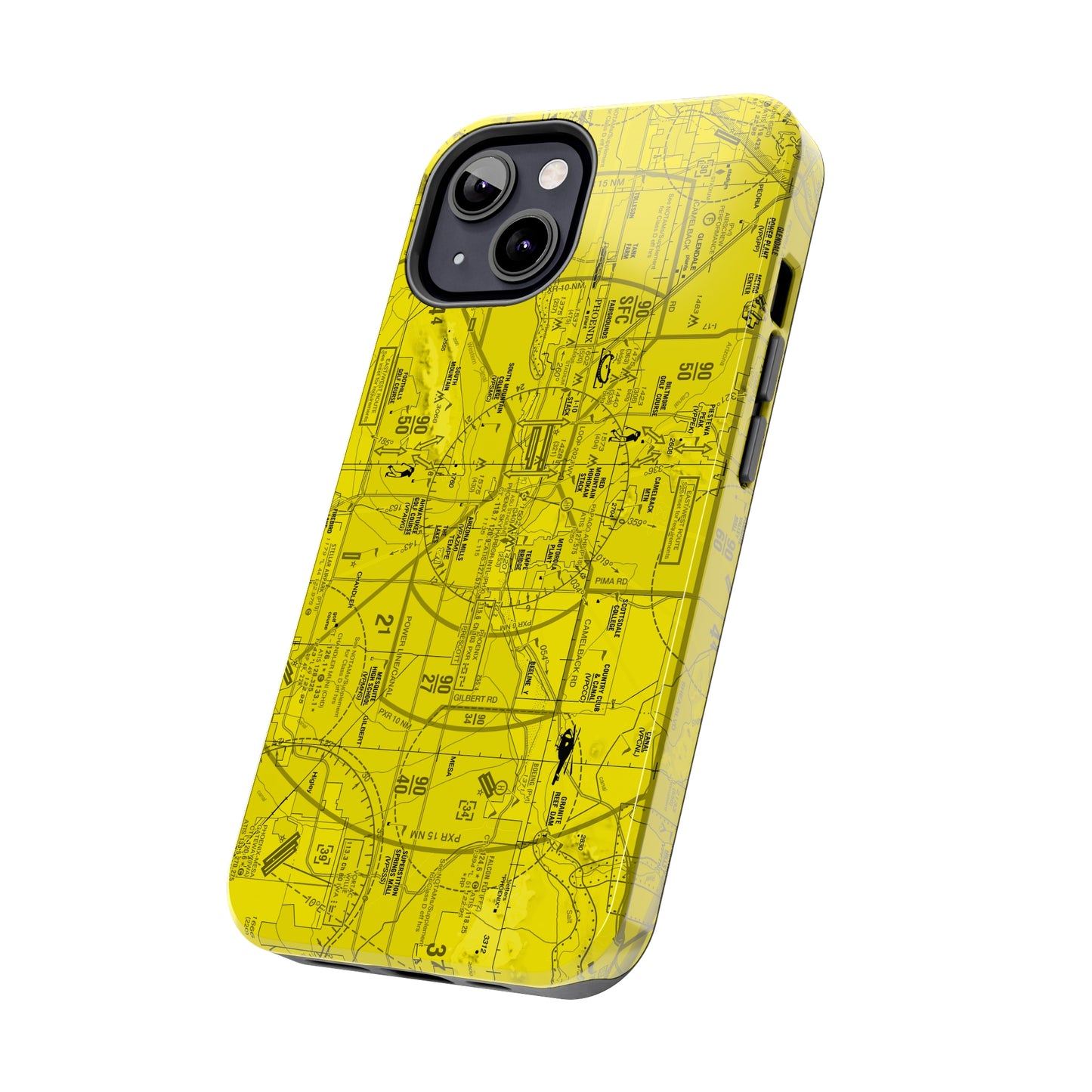 Phoenix TAC Chart (yellow) tough phone cases