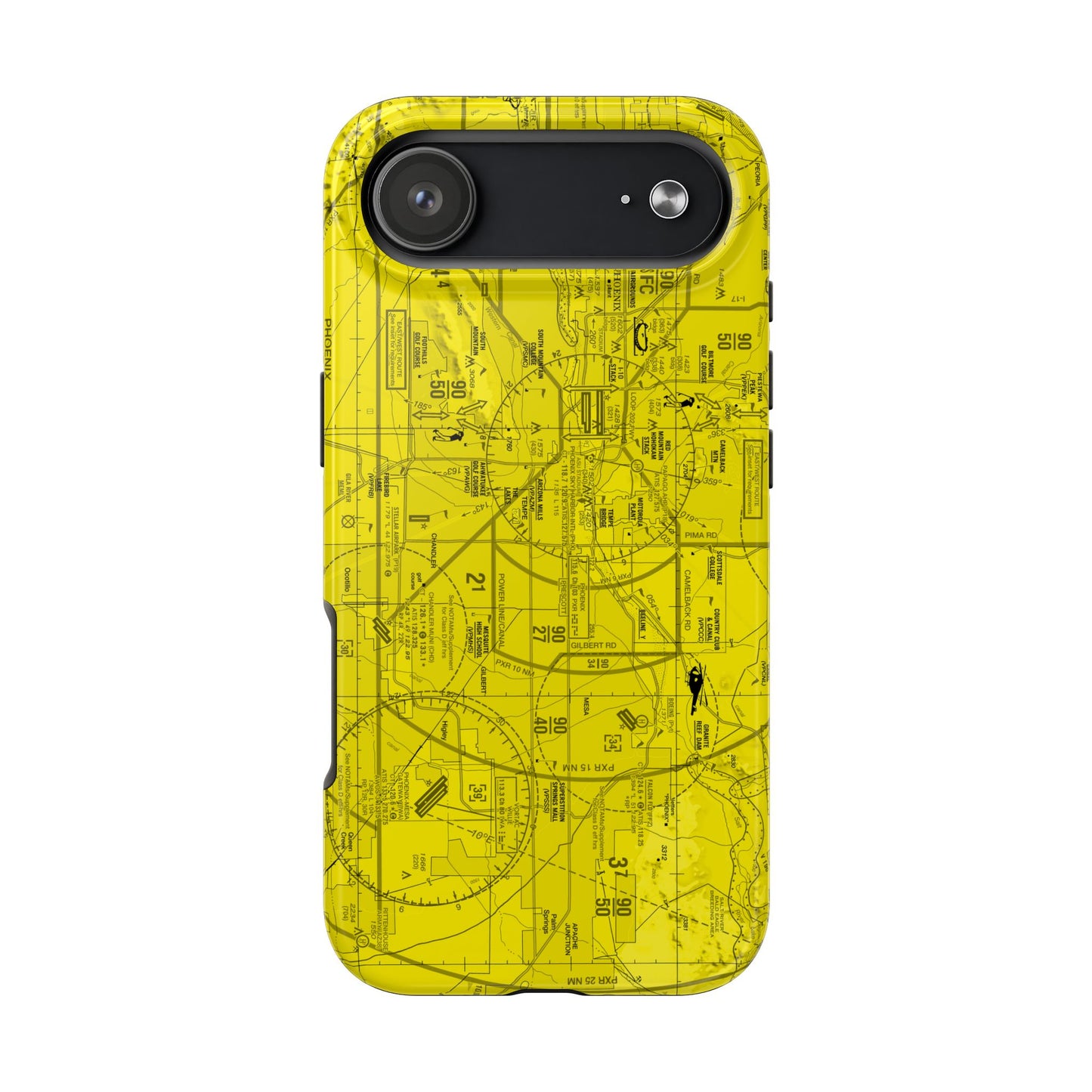 Phoenix TAC Chart tough phone cases (yellow)