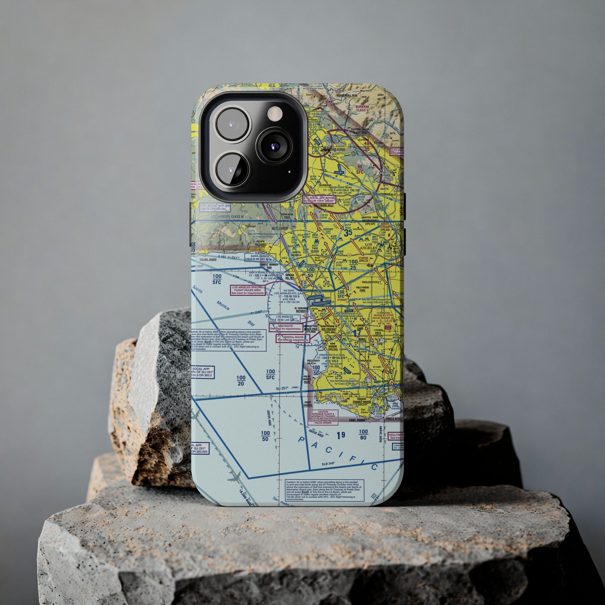 Los Angeles TAC Chart tough phone cases