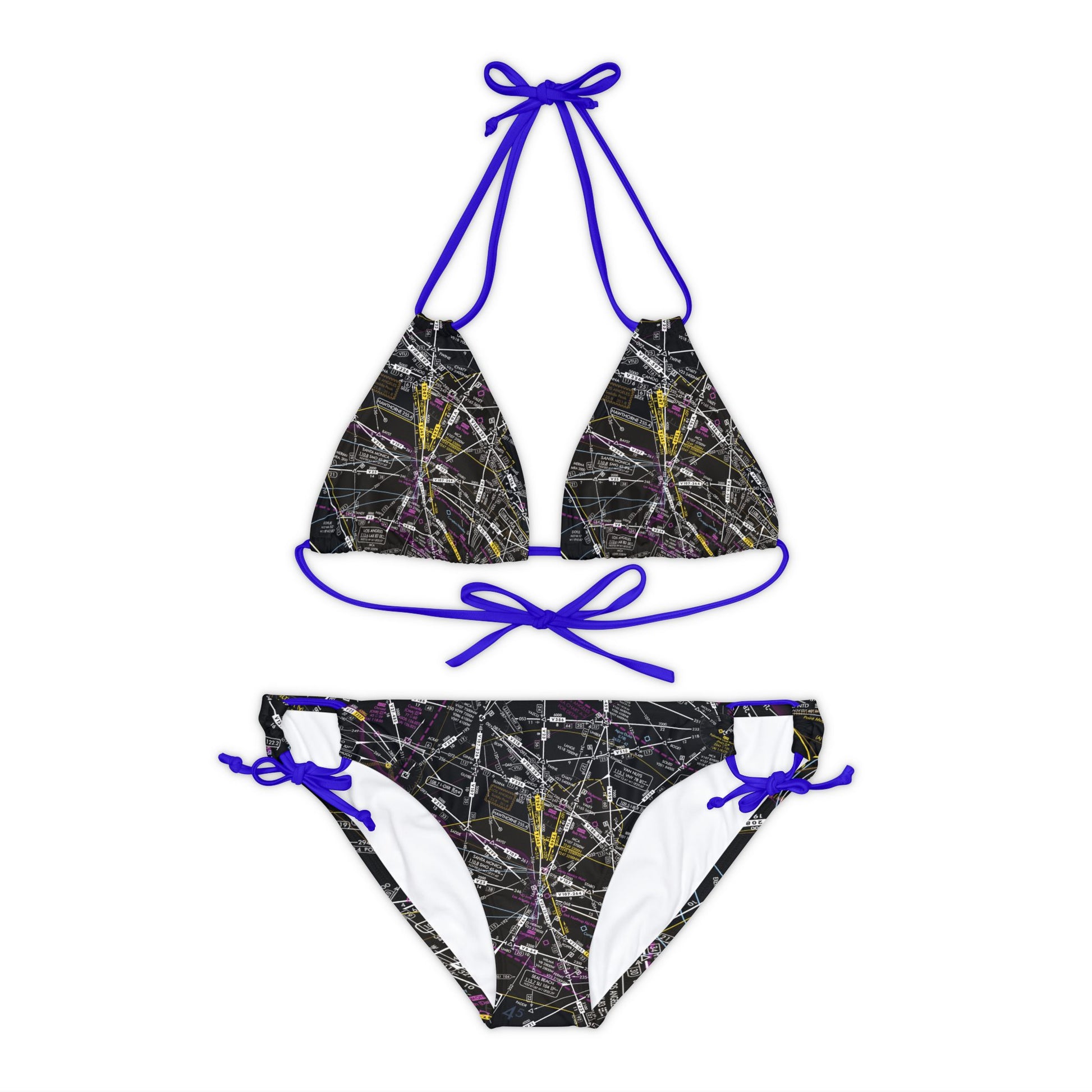 Enroute Low Altitude Chart (ELUS3) strappy bikini set (invert)