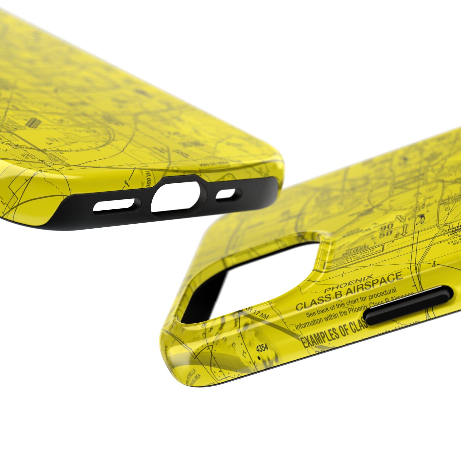 Phoenix TAC Chart tough phone cases (yellow)