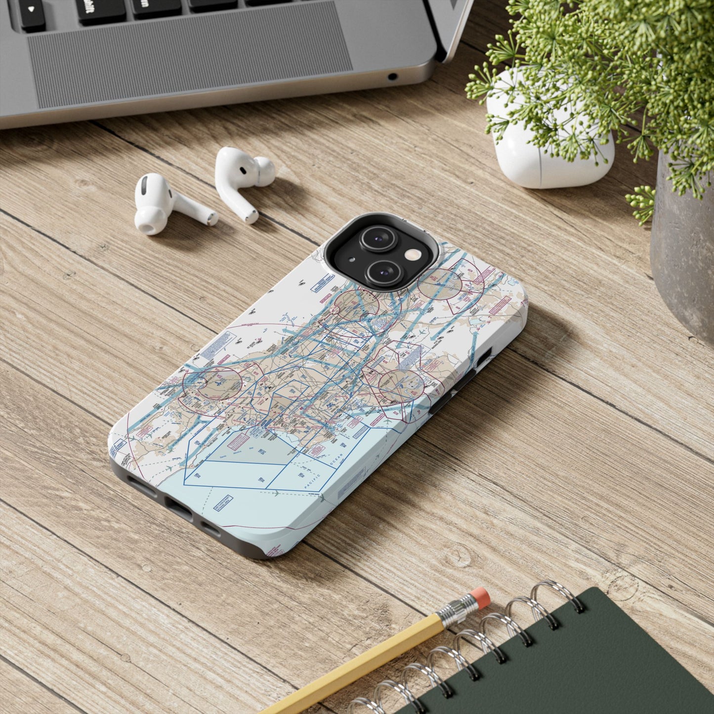 LAX Flyway Chart Tough Phone Cases