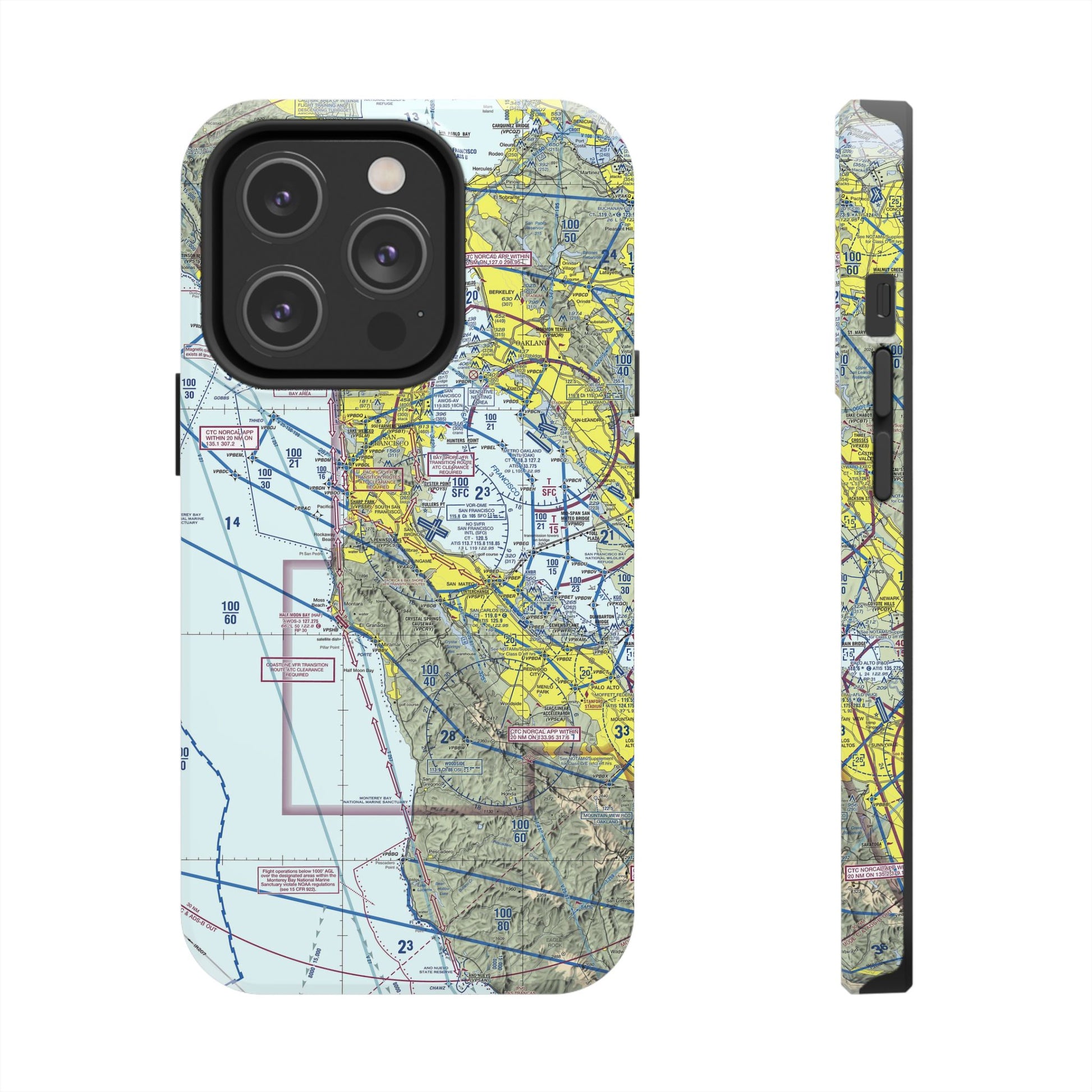 San Francisco TAC Chart tough phone cases
